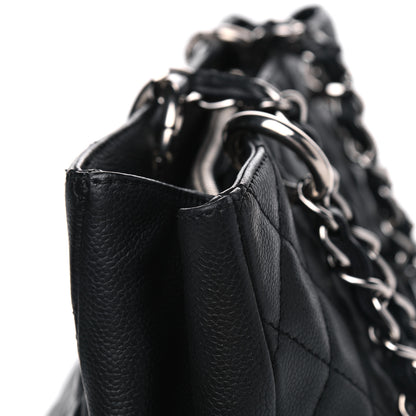 Chanel Caviar Quilted Grand Shopping Tote GST Black 9 of 11