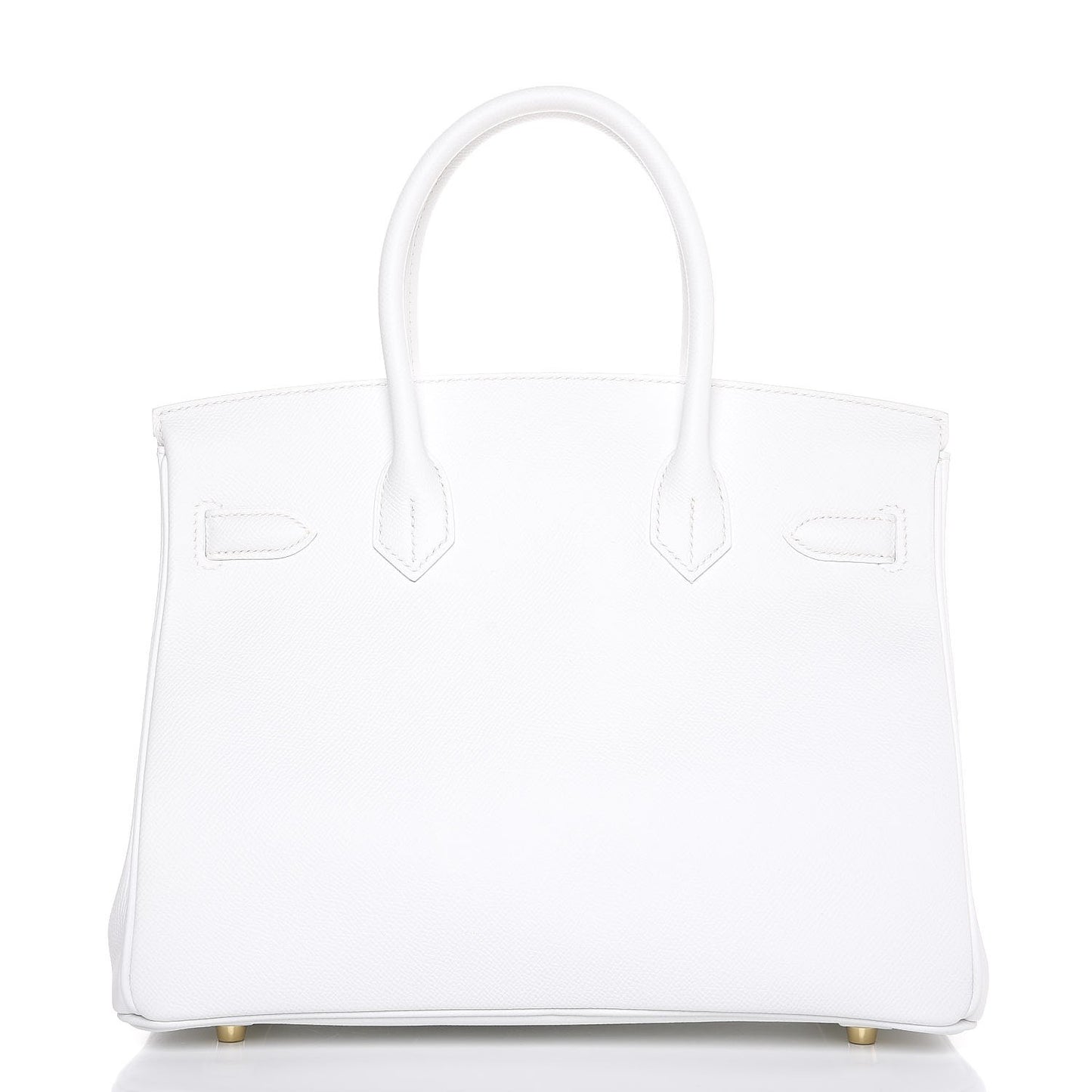 Epsom Birkin 30 Blanc White