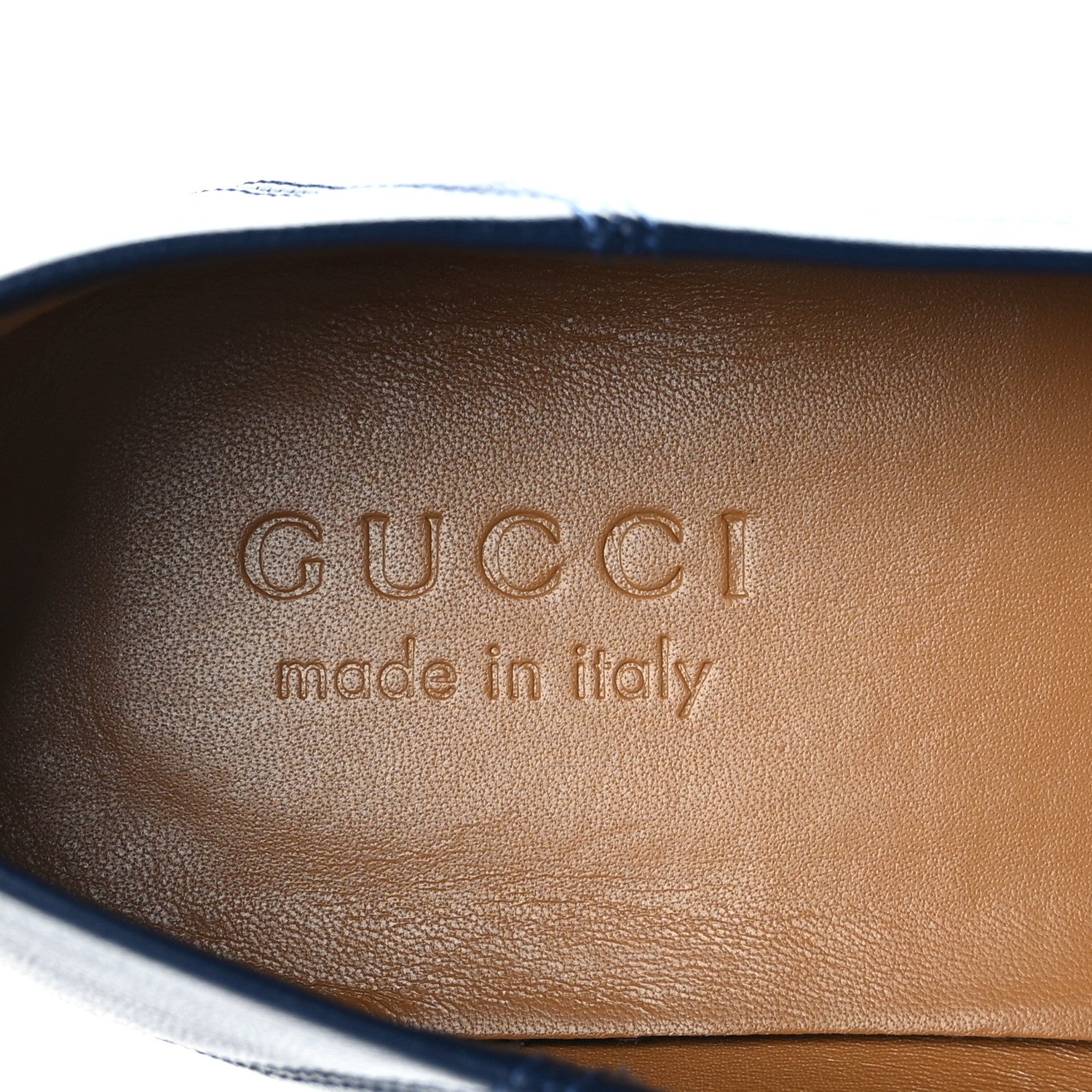 Gucci Agnello Plonge Granada Kid Web Mens Horsebit Loafers 8 Royale 7 of 9