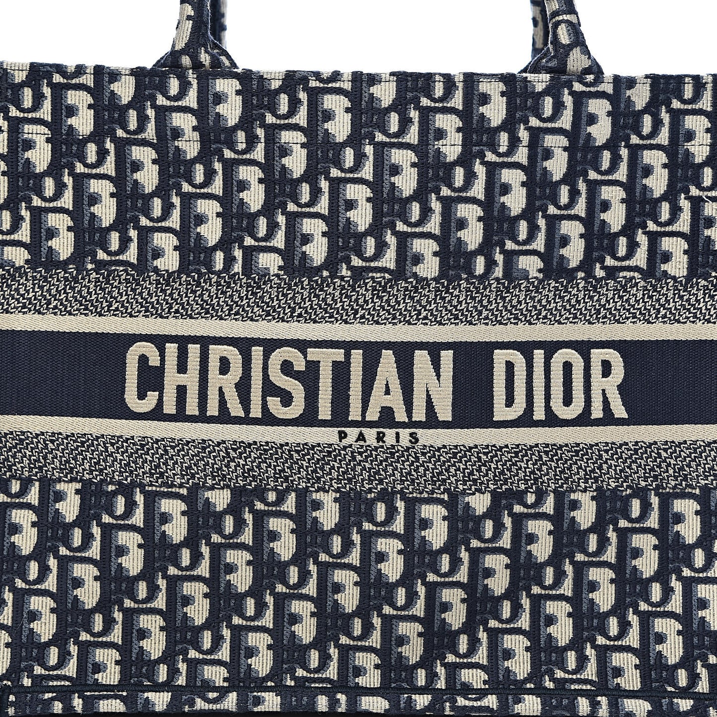 Oblique Medium Book Tote Blue Multicolor