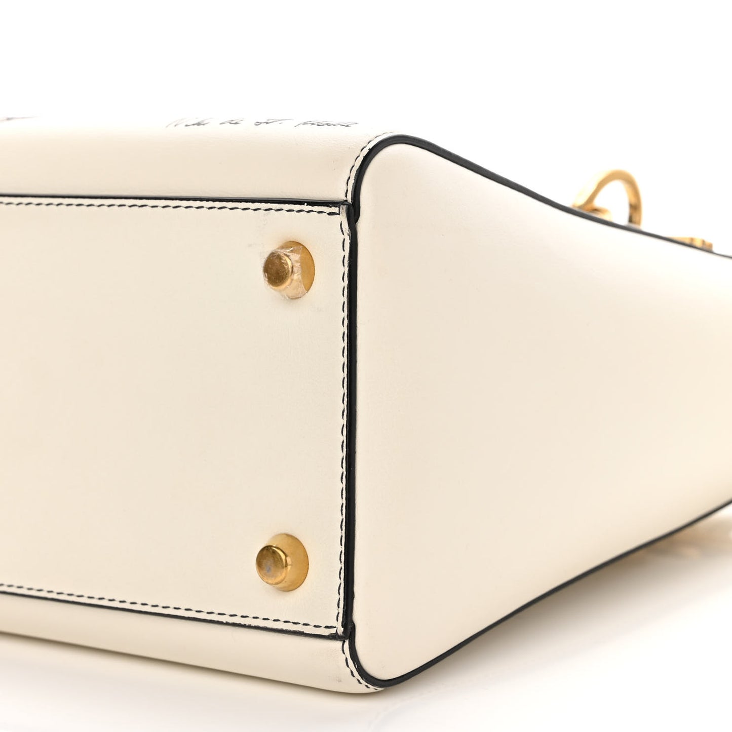 Calfskin Niki De Saint Phalle Heart Medium Supple Lady Dior Off White