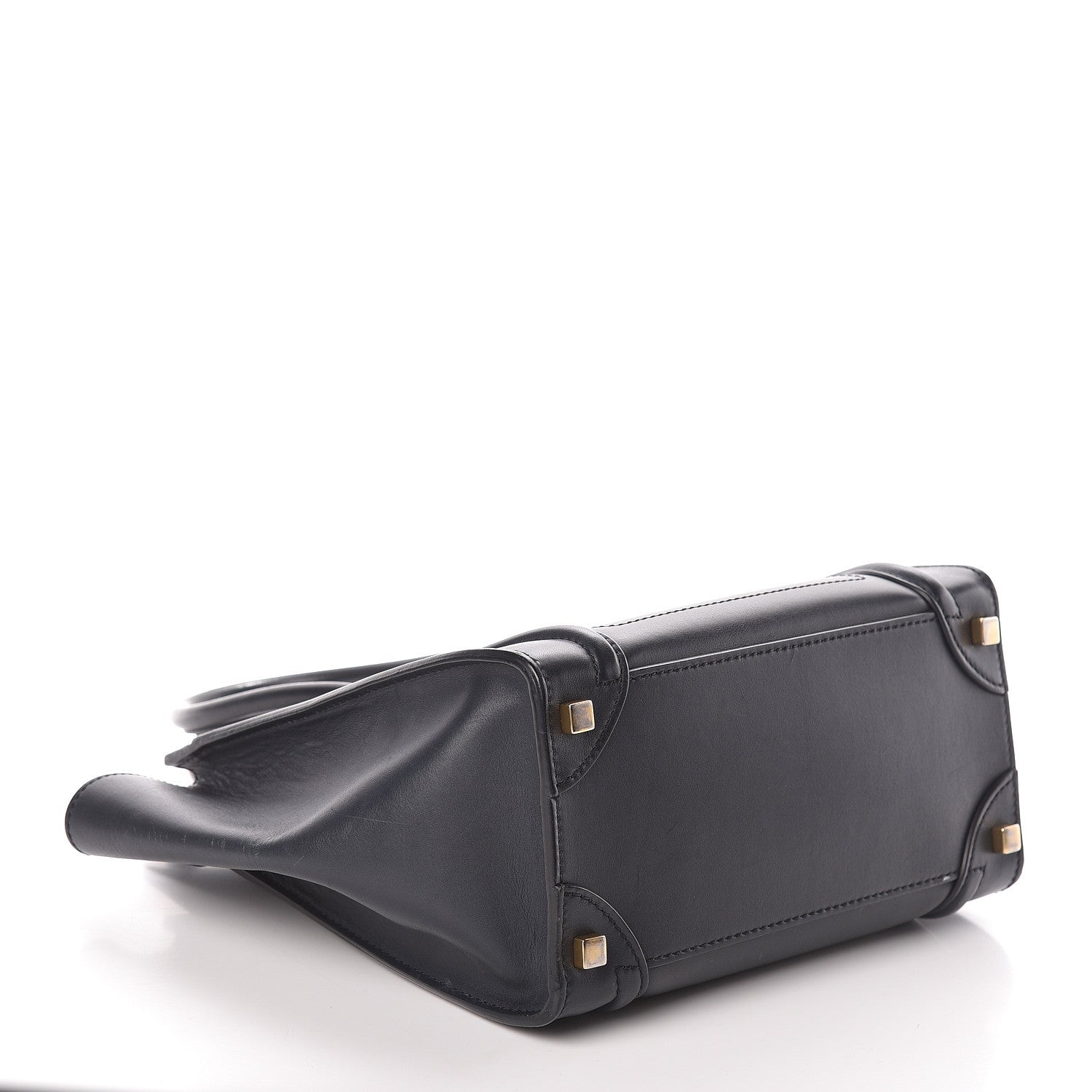 Celine Smooth Calfskin Micro Luggage Navy Blue 4 of 9