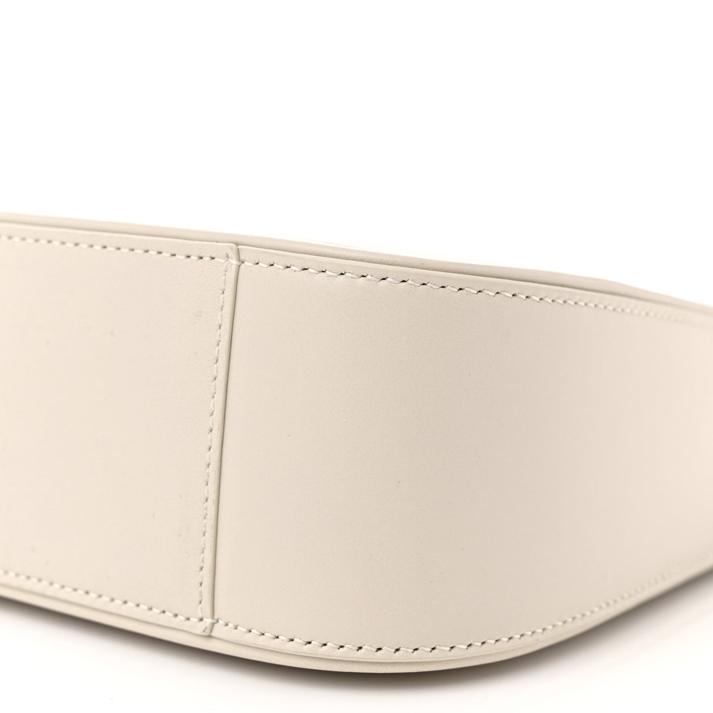 Smooth Calfskin Le 5 A 7 Hobo Blanc Vintage