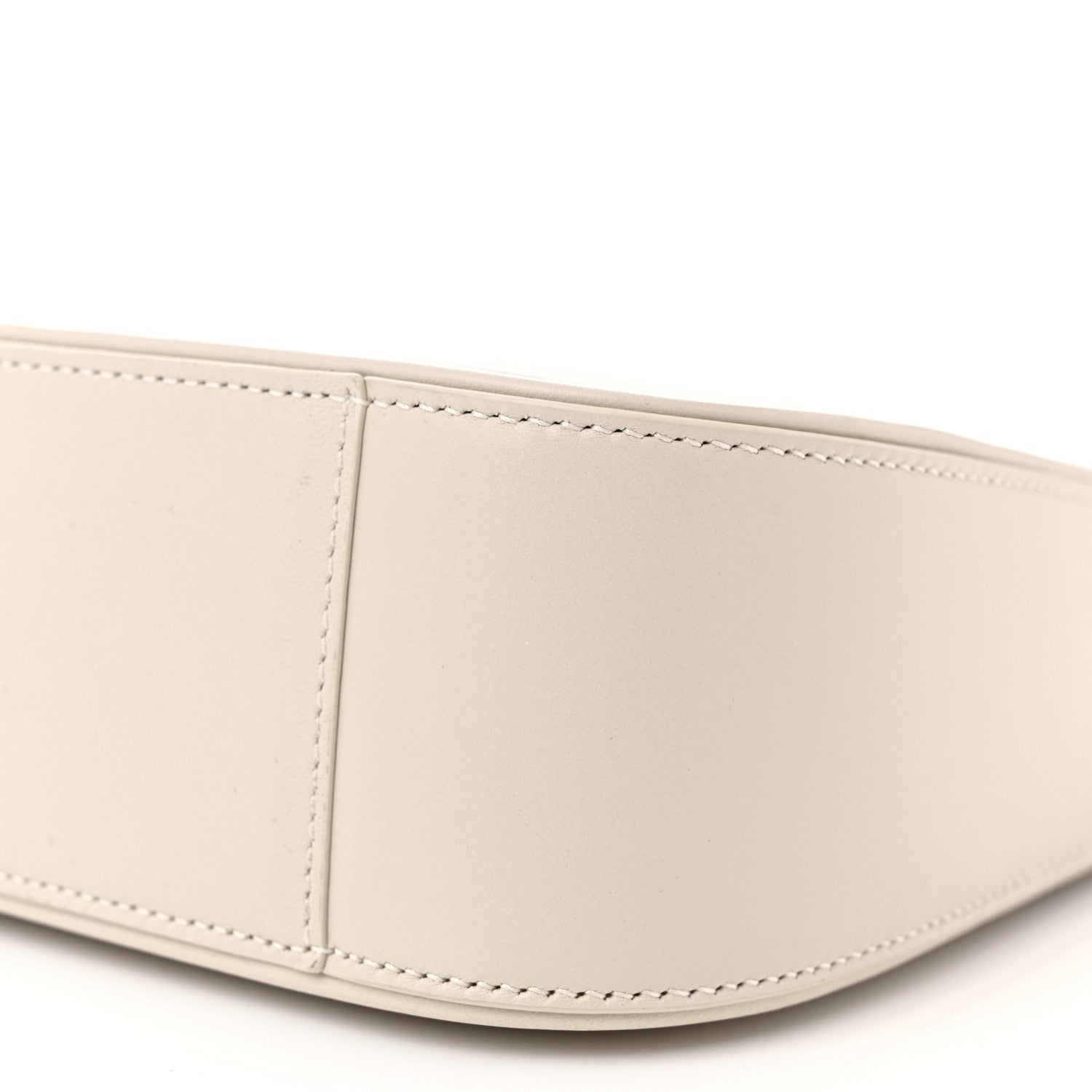 Saint Laurent Smooth Calfskin Le 5 A 7 Hobo Blanc Vintage 10 of 10