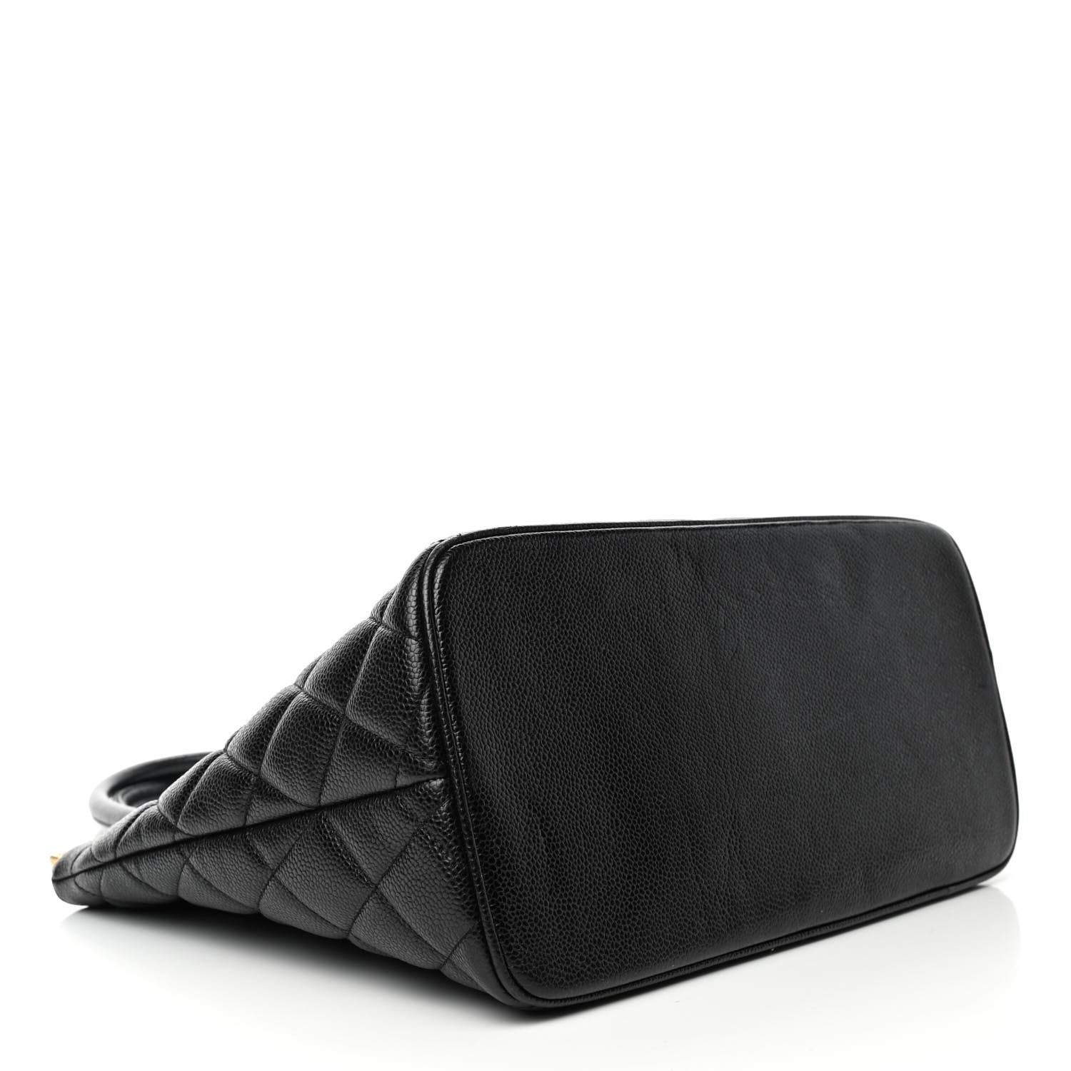 Chanel Caviar Quilted Medallion Tote Black 3 of 4