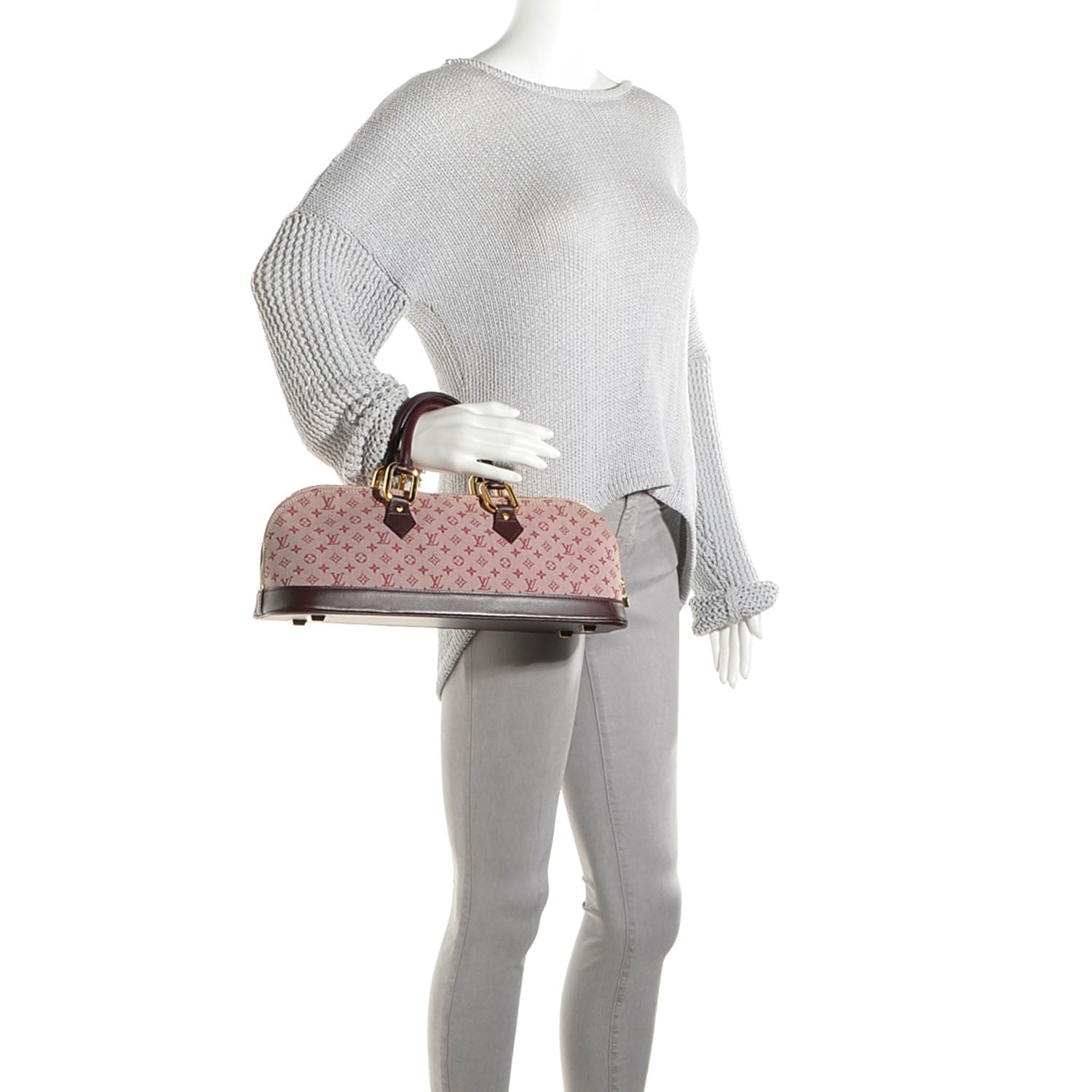 Louis Vuitton Mini Monogram Alma Long Cherry 2 of 7