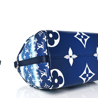 Louis Vuitton Monogram Escale Speedy Bandouliere 30 Blue 9 of 11