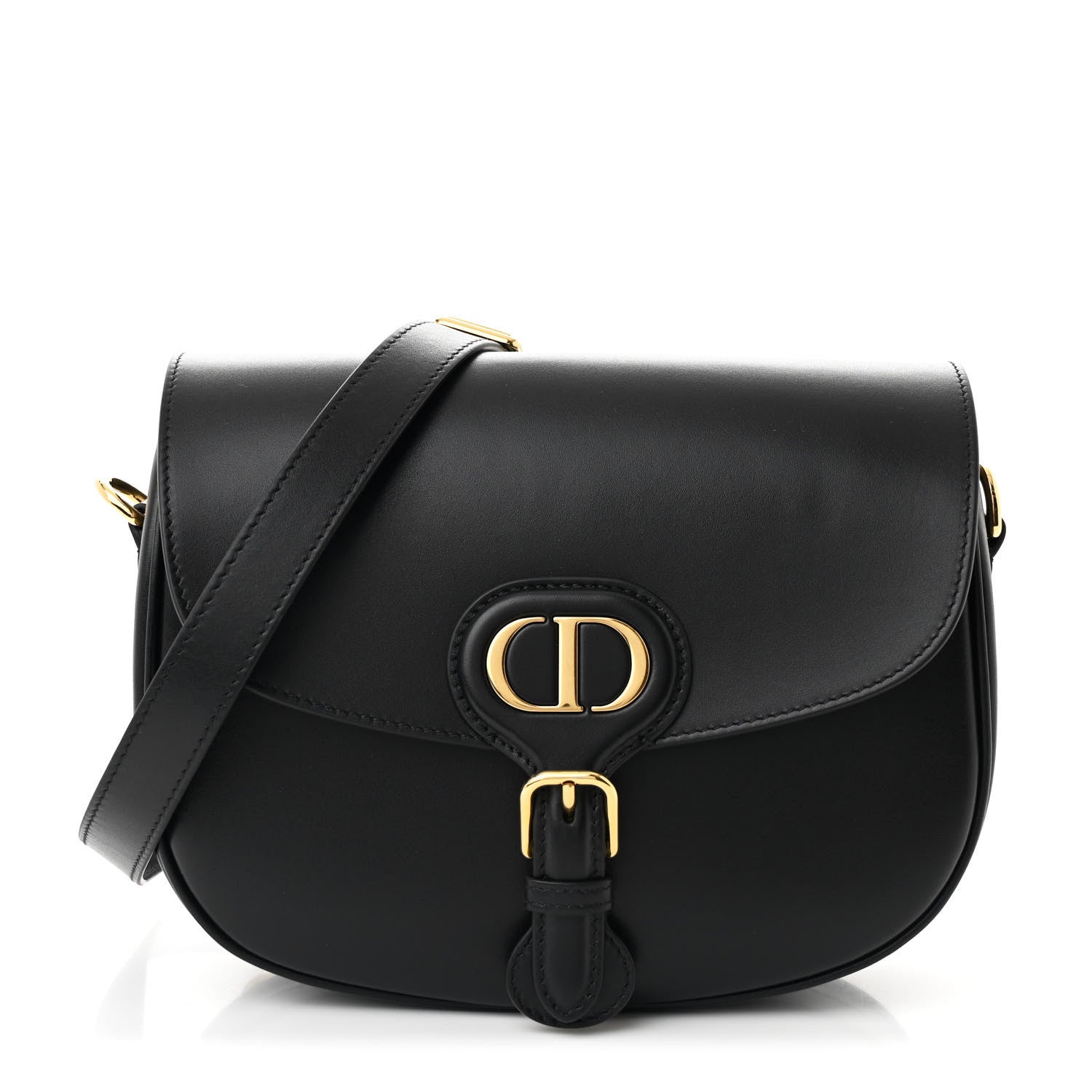 Christian Dior Box Calfskin Medium Bobby Flap Black 1 of 10