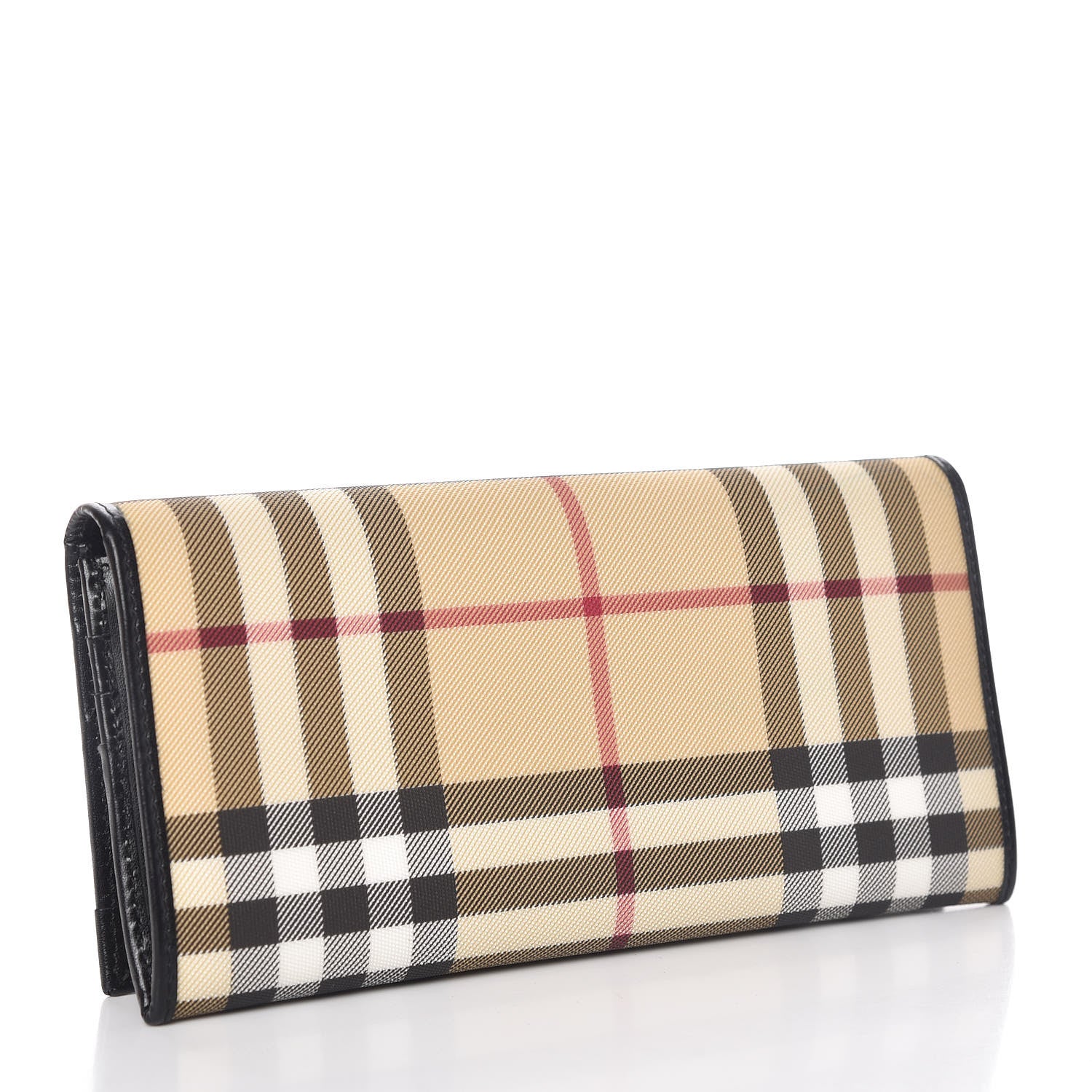 Burberry House Check Continental Wallet Black 3 of 9