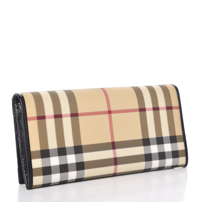 Burberry House Check Continental Wallet Black 3 of 9