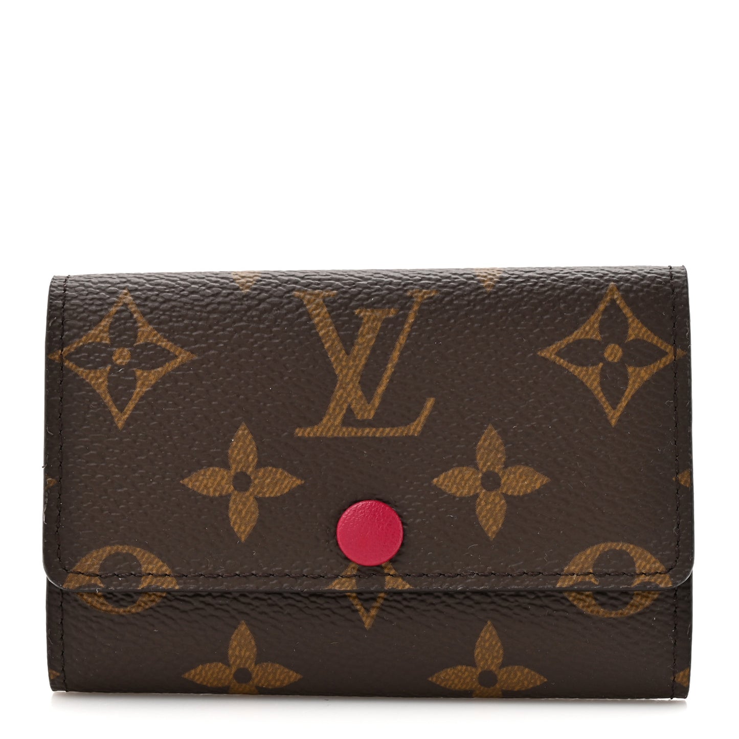 Monogram 6 Key Multicles Holder Fuchsia