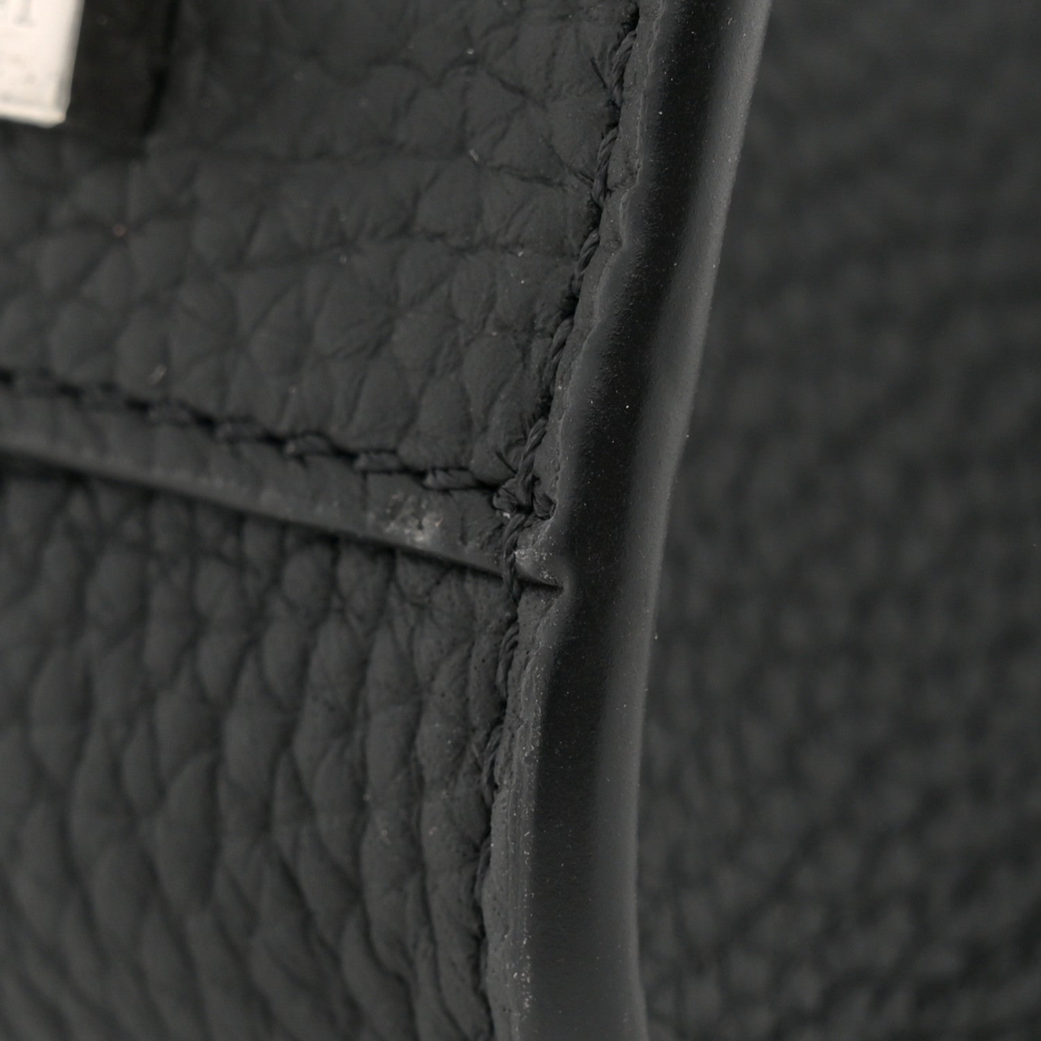 The Row Grained Calfskin Soft Margaux 10 Bag Black 10 of 10
