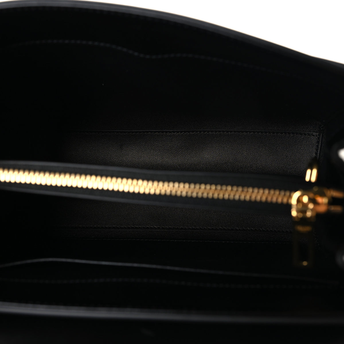 Celine Satinated Calfskin Small 16 Top Handle Bag Black 5 of 13