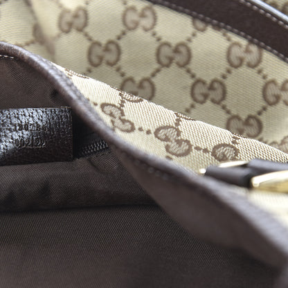Gucci Monogram Medium Abbey Shoulder Bag Dark Brown 9 of 11
