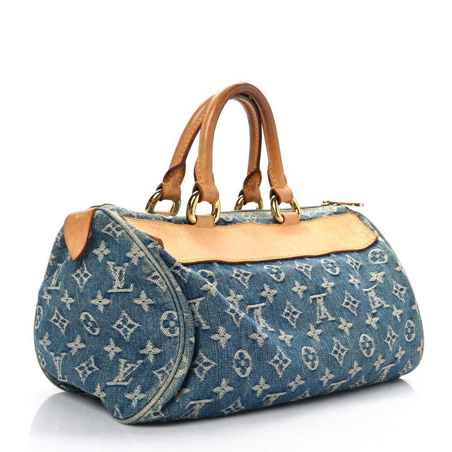 Monogram Denim Neo Speedy Blue