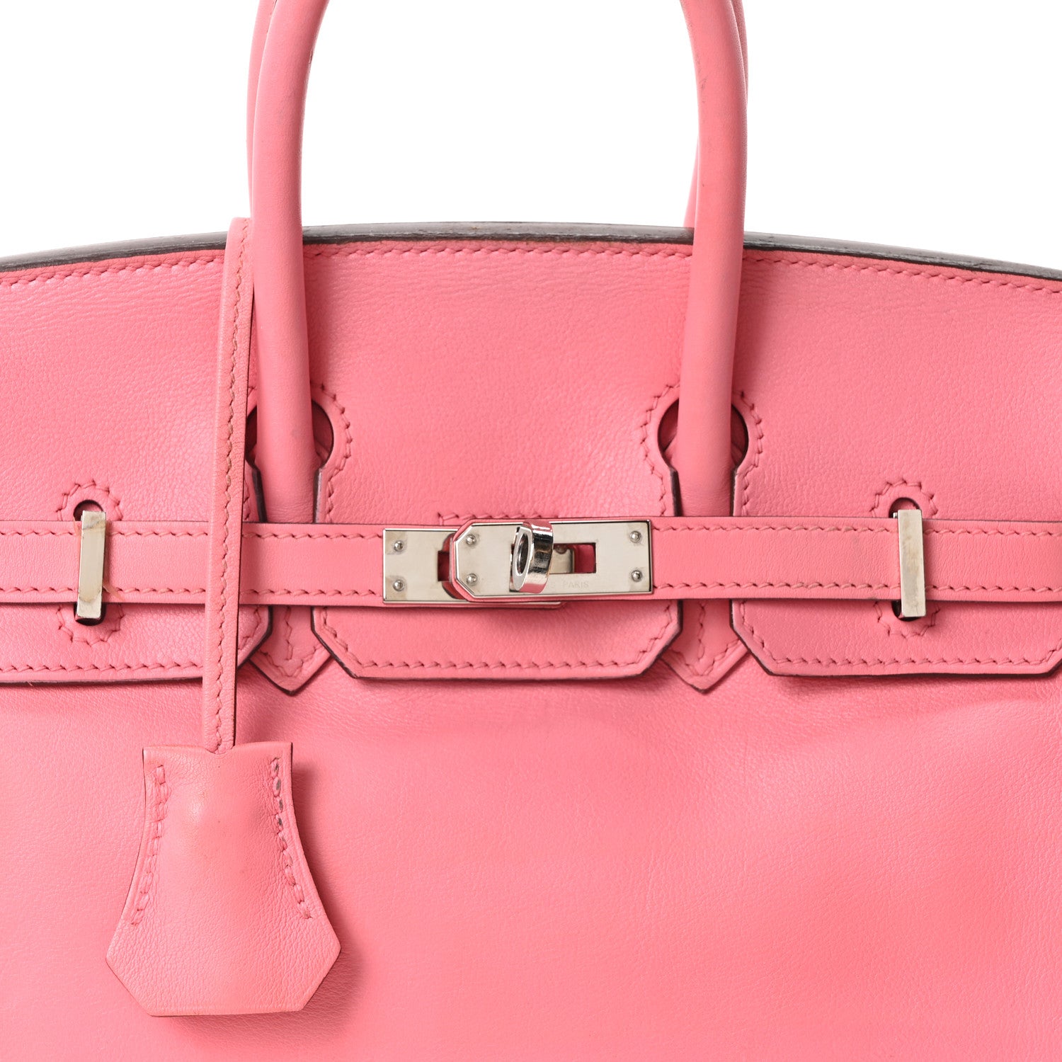 Hermes Swift Birkin 25 Rose Azalee 7 of 9