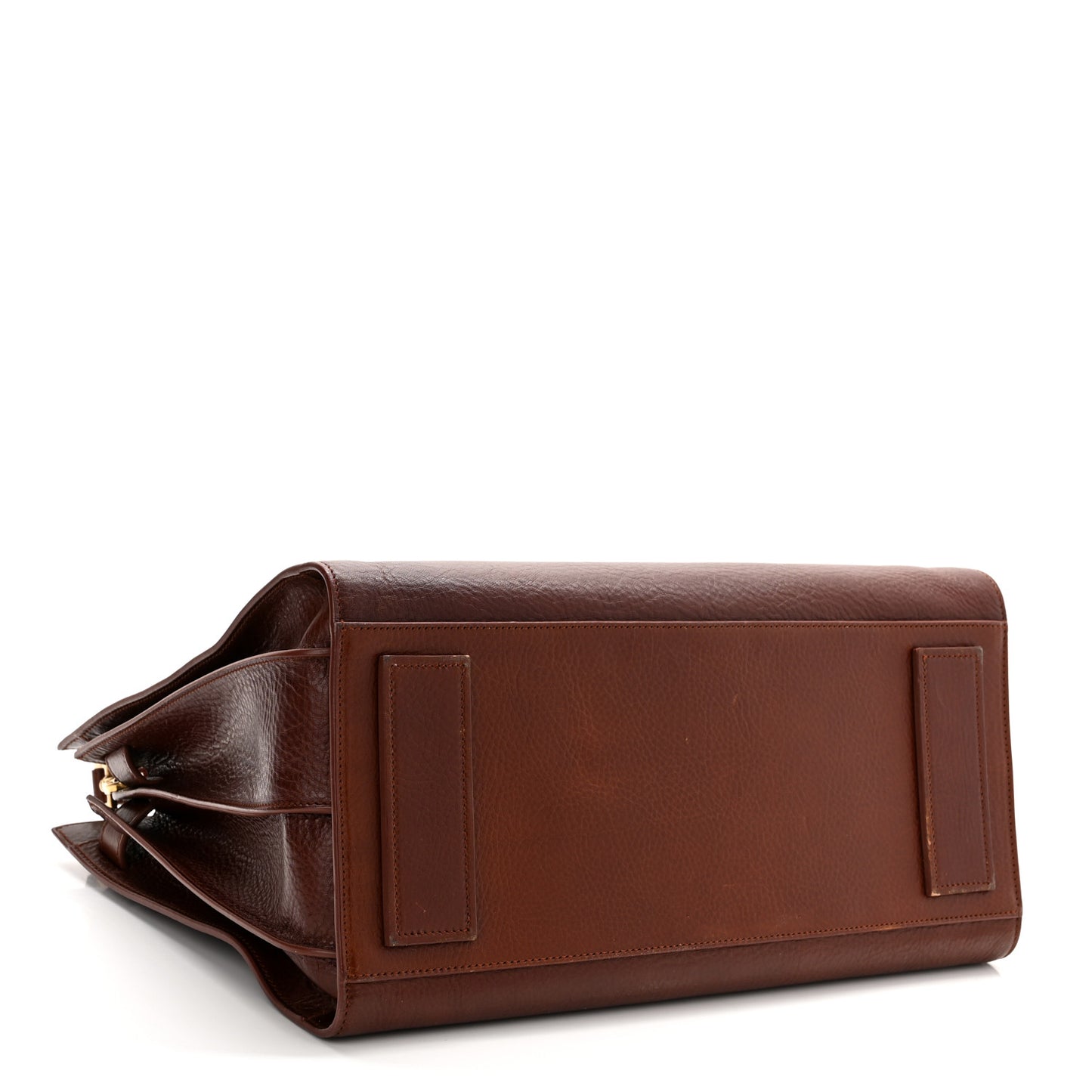 Grained Calfskin Medium Supple Sac De Jour Dark Brown