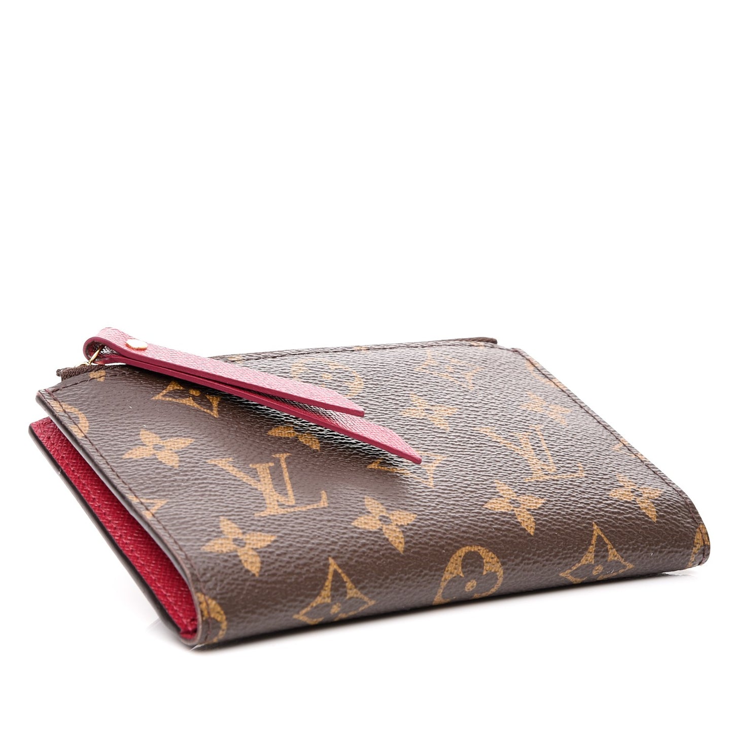 Monogram Adele Compact Wallet Fuchsia