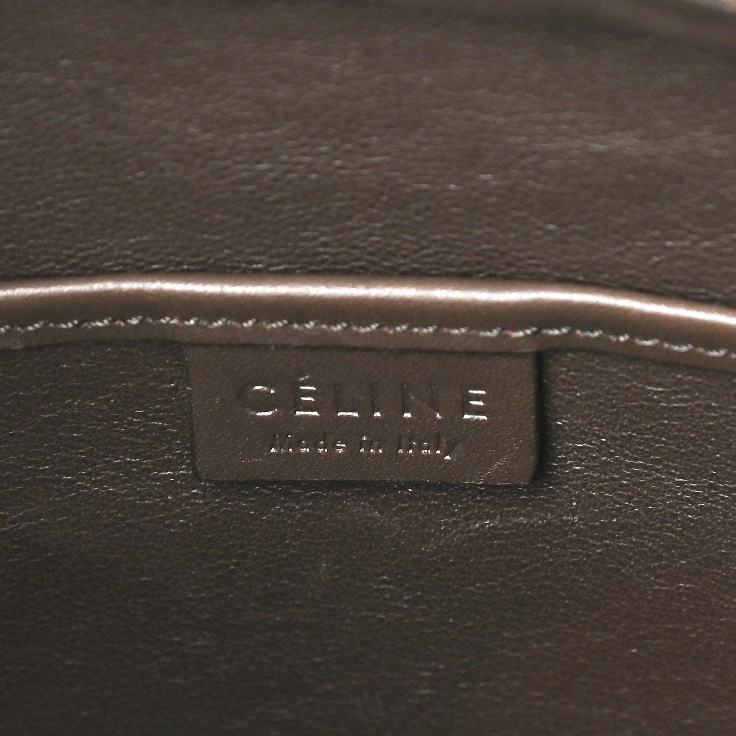 Celine Bullhide Calfskin Nano Tri-Color Luggage White 6 of 9