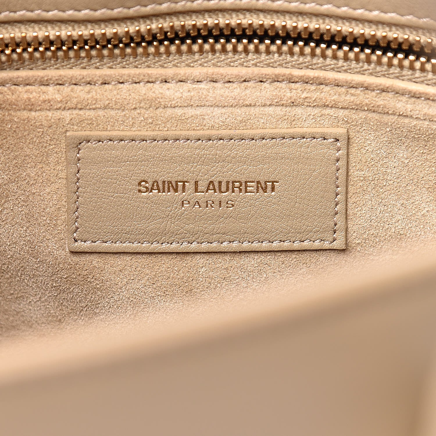 Saint Laurent Calfskin Small Sac De Jour Beige 6 of 18