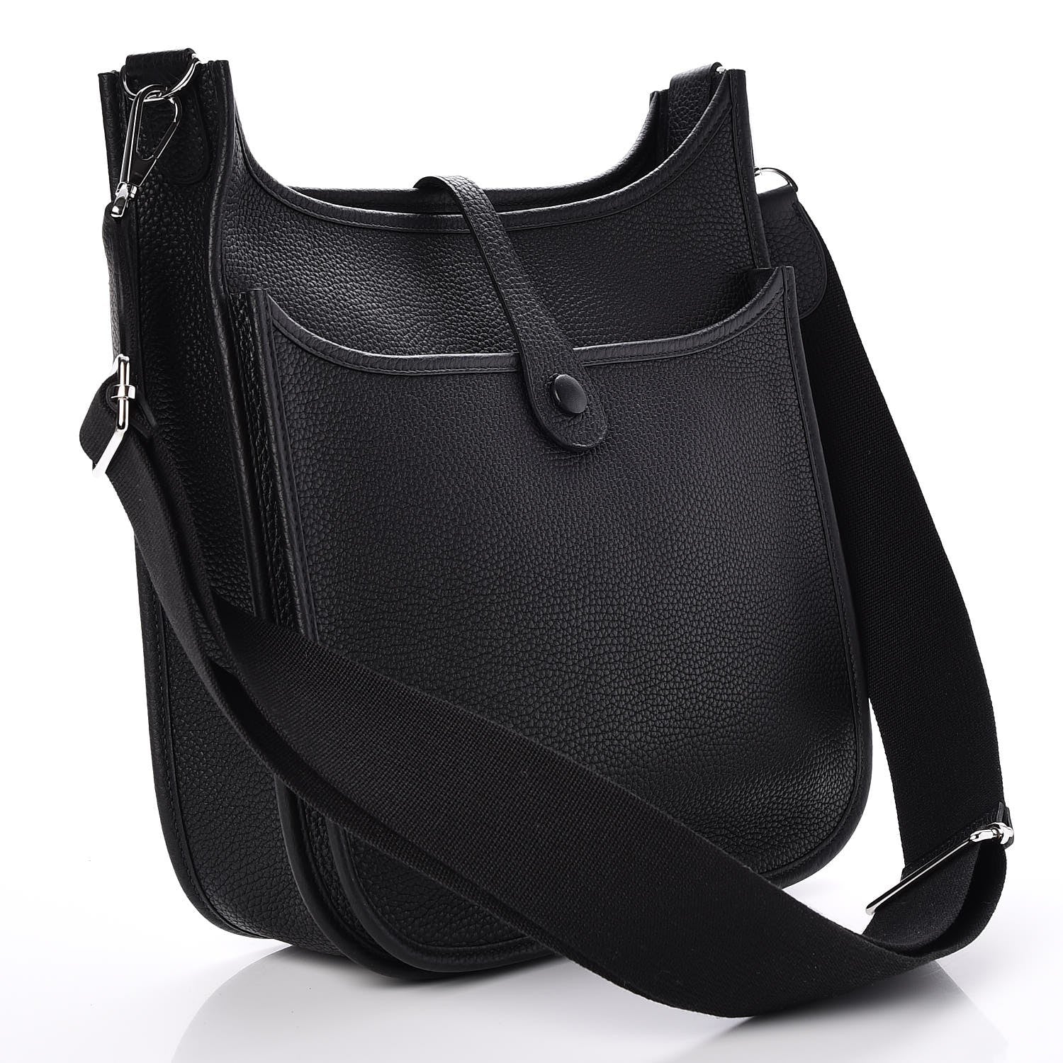 Hermes Taurillon Clemence Evelyne III PM Black 3 of 7