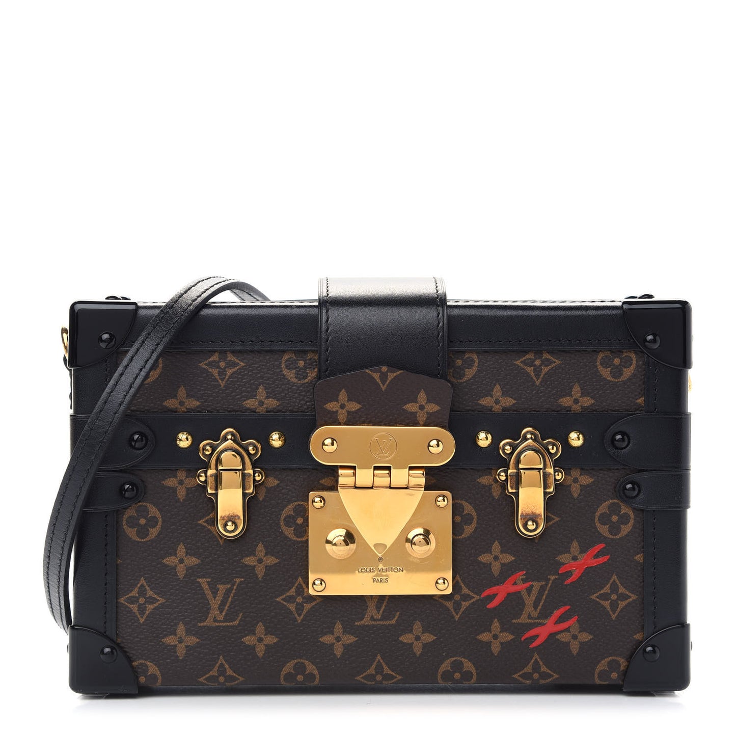 Monogram Petite Malle Black