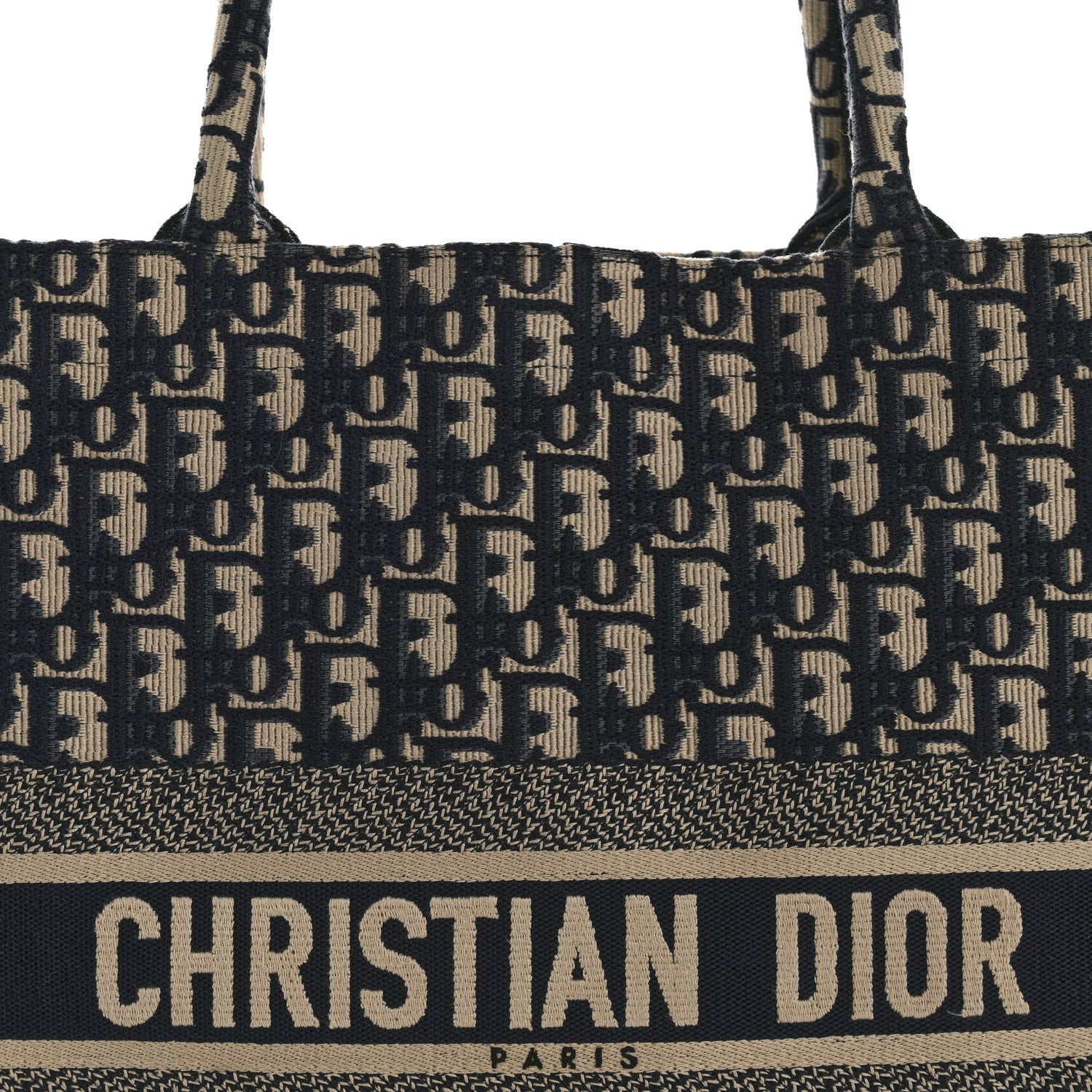 Christian Dior Oblique Large Book Tote Blue Multicolor 8 of 14