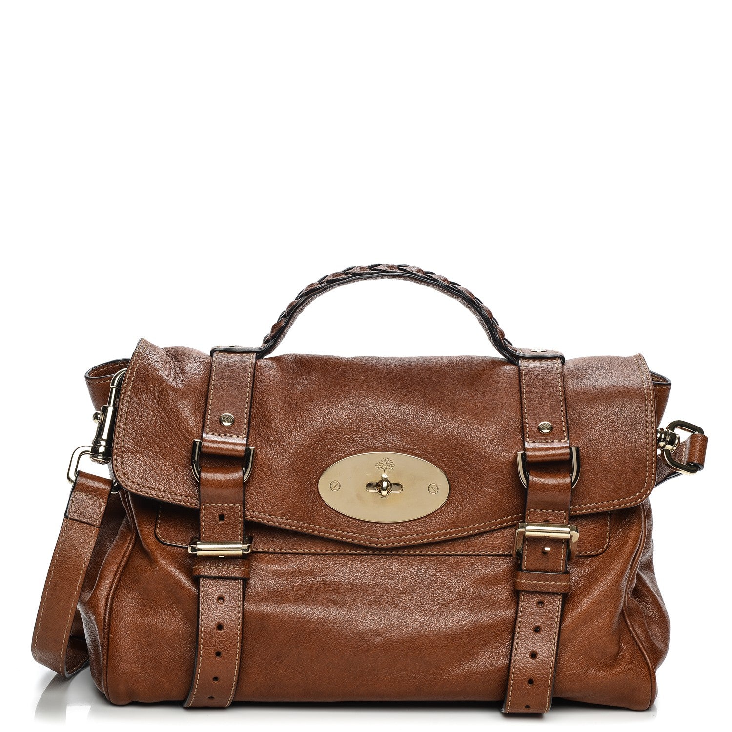 Mulberry Polished Buffalo Medium Alexa Oak 1 of 10