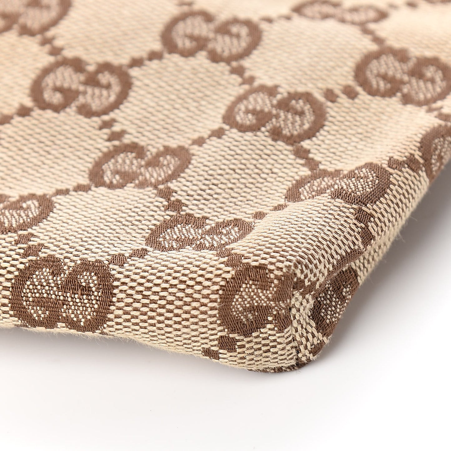 Monogram Web Belt Bag Dark Brown