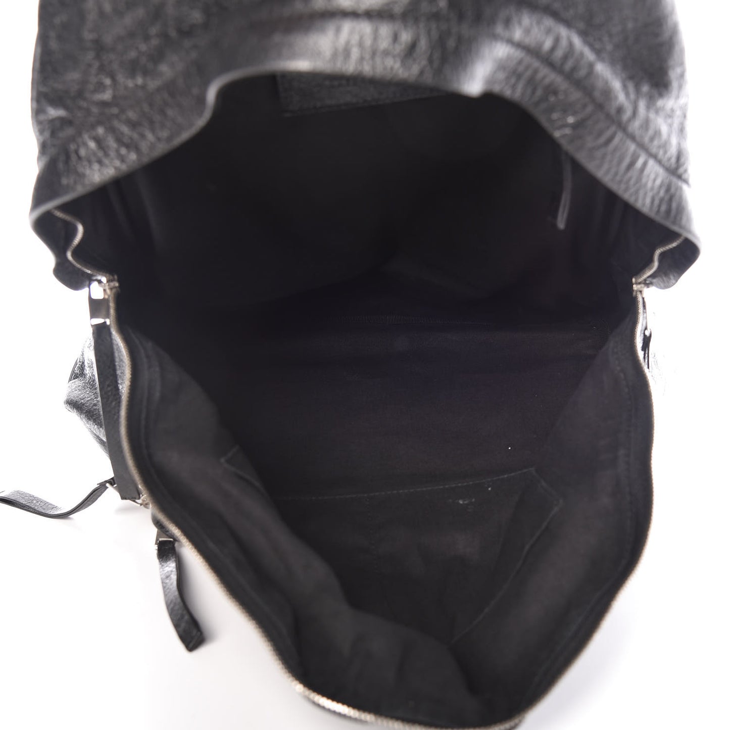 Agneau Classic Hardware Backpack Black