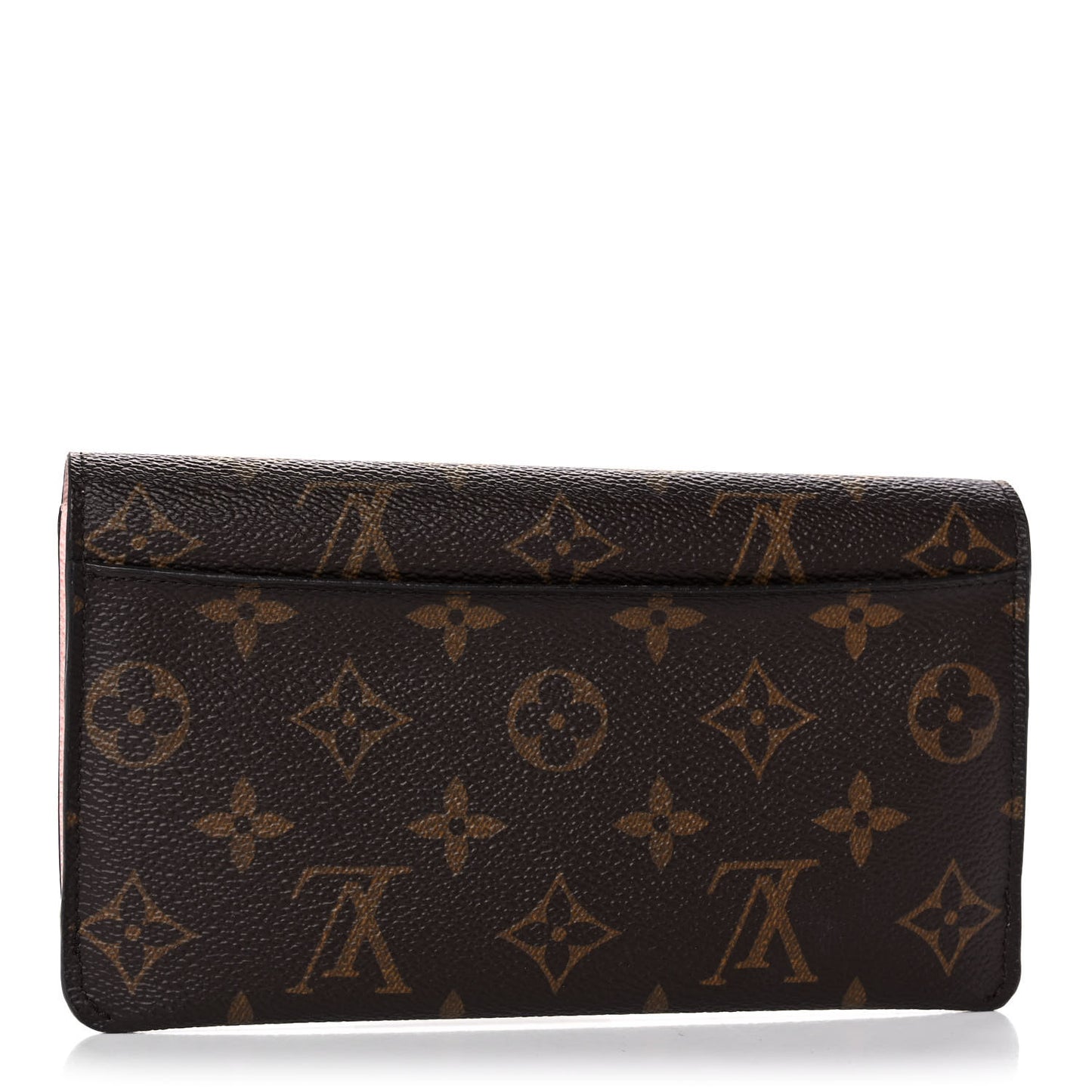 Monogram Jeanne Wallet Rose Ballerine