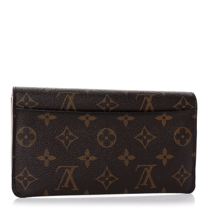 Louis Vuitton Monogram Jeanne Wallet Rose Ballerine 3 of 14