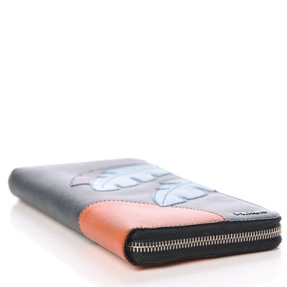 Prada Saffiano Large Sun Zip Around Travel Wallet Smeraldo 4 of 8