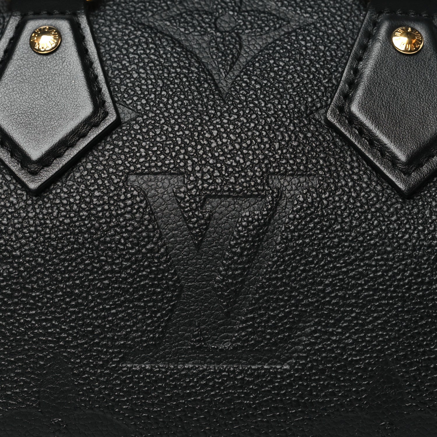 Louis Vuitton Empreinte Monogram Giant Speedy Bandouliere 20 Black 7 of 9
