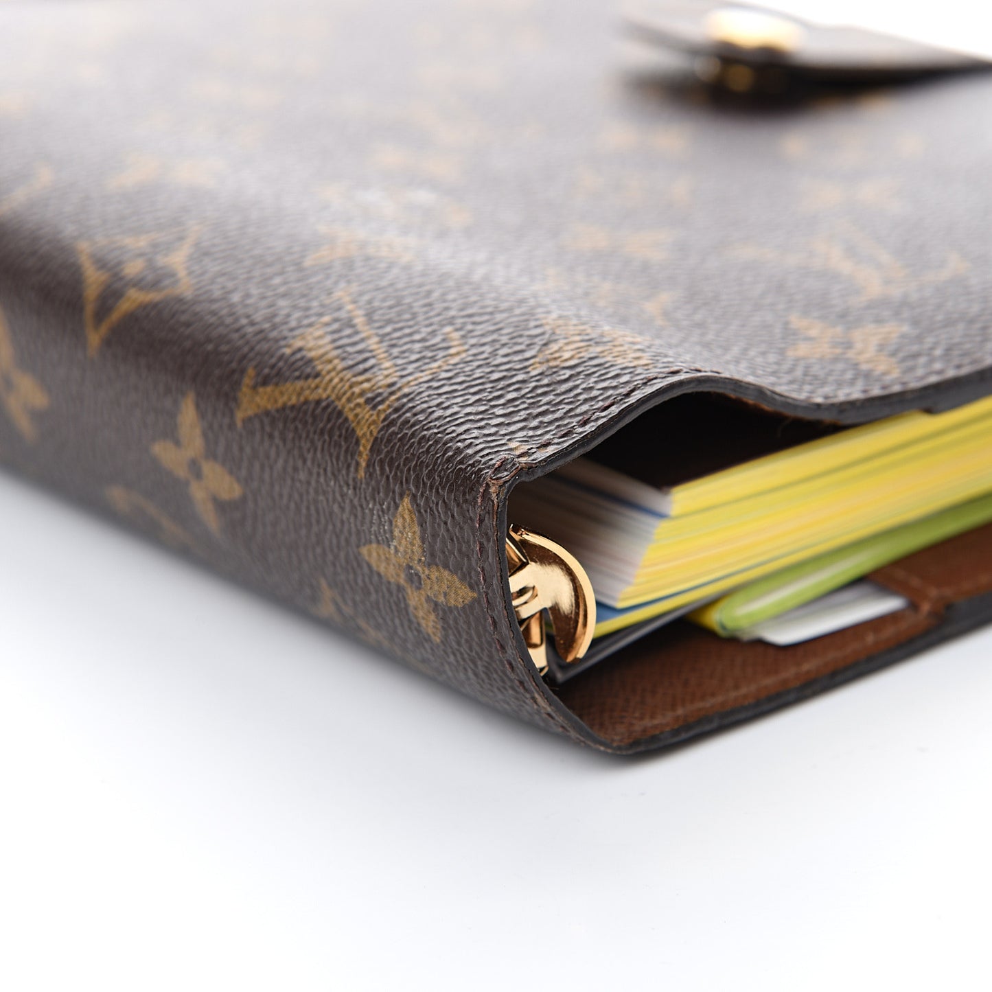 Monogram Large Ring Agenda Cover