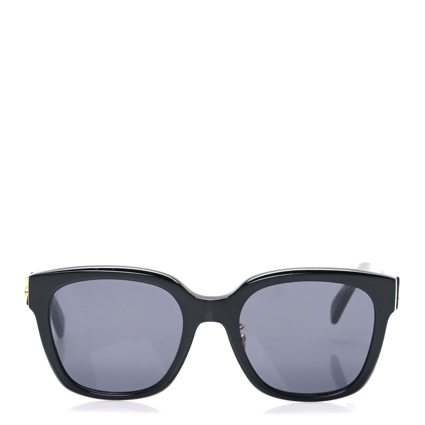 Acetate Triomphe Sunglasses CL40222F Black