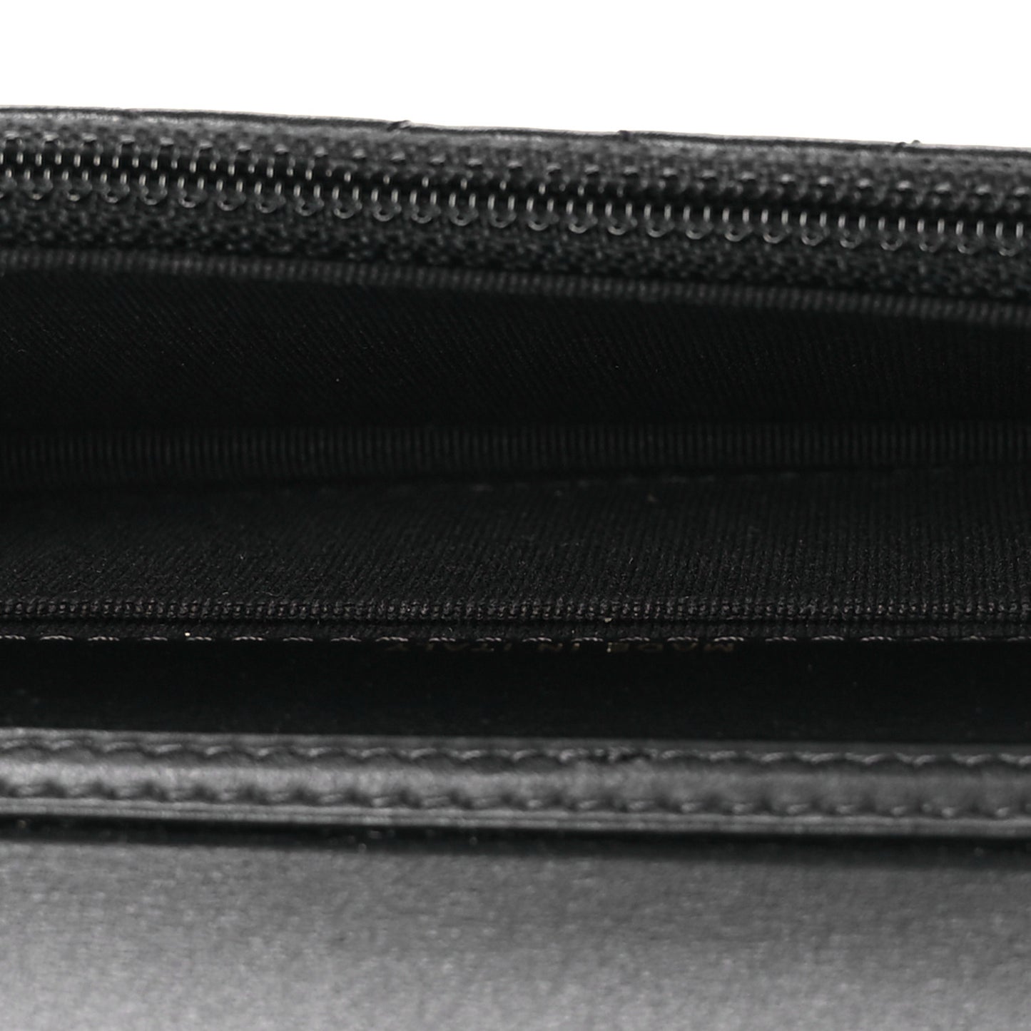 Calfskin Quilted Mini Maxi Pearls Wallet On Chain WOC Black