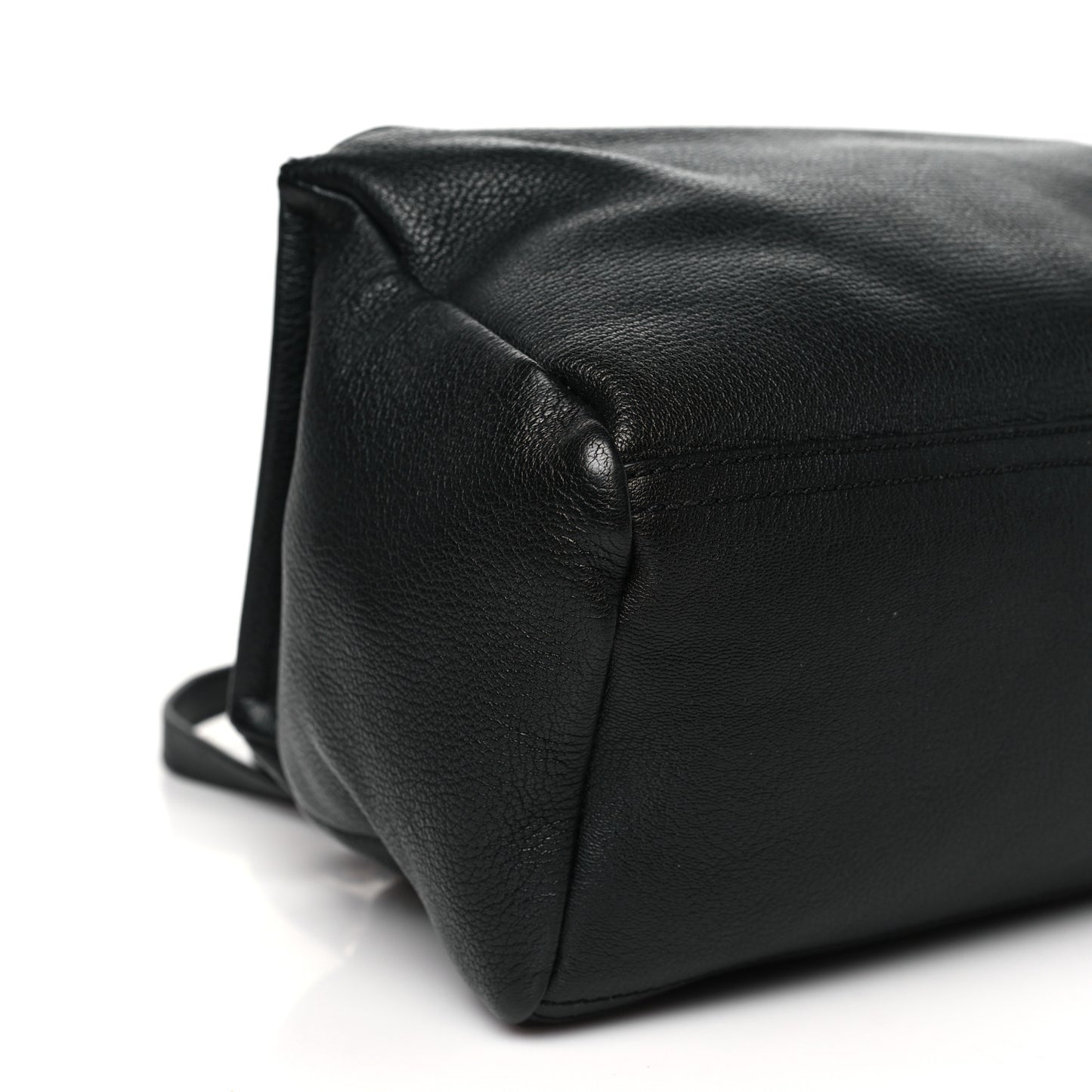 Sugar Goatskin Small Pandora Black