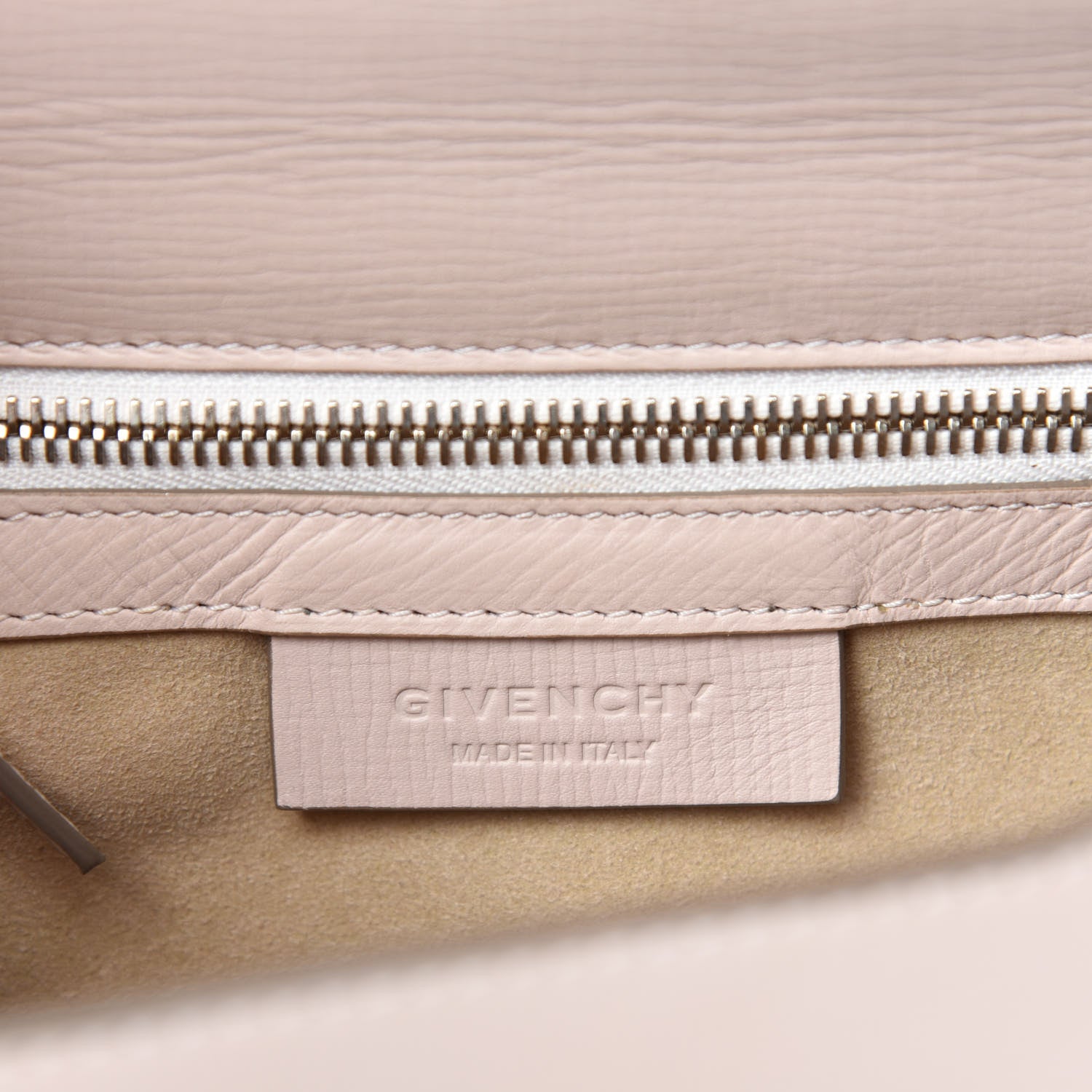 Givenchy Textured Calfskin Mini Pandora Box Chain Crossbody Bag Powder Pink 8 of 10