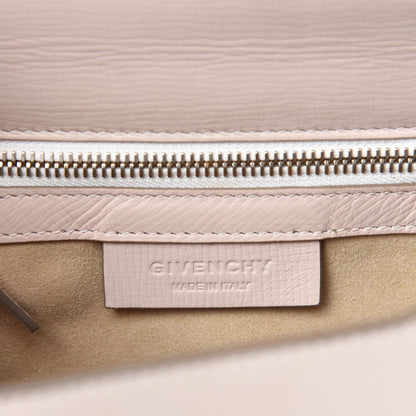 Givenchy Textured Calfskin Mini Pandora Box Chain Crossbody Bag Powder Pink 8 of 10