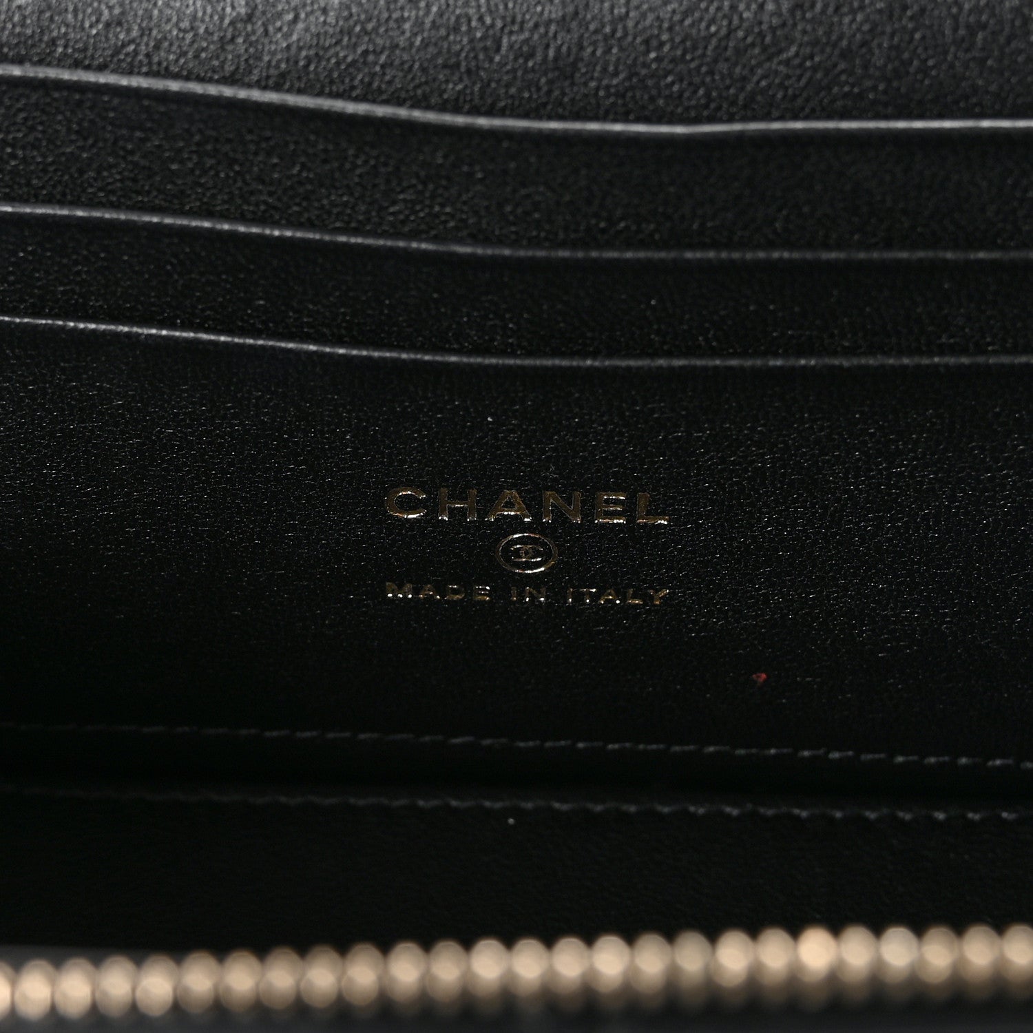 Chanel Lambskin Quilted Small Top Handle Vanity Case With Chain Black 6 of 10