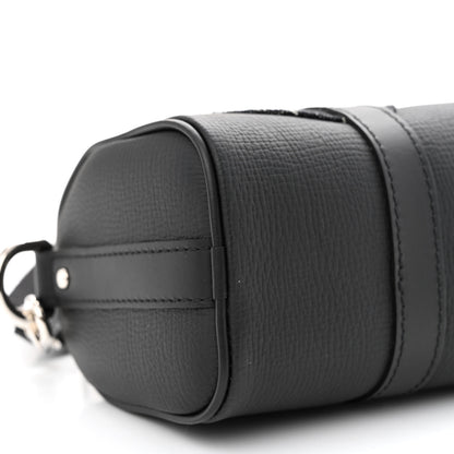 Louis Vuitton X NIGO Taurillon Monogram Denim Drip Keepall XS Black 8 of 9