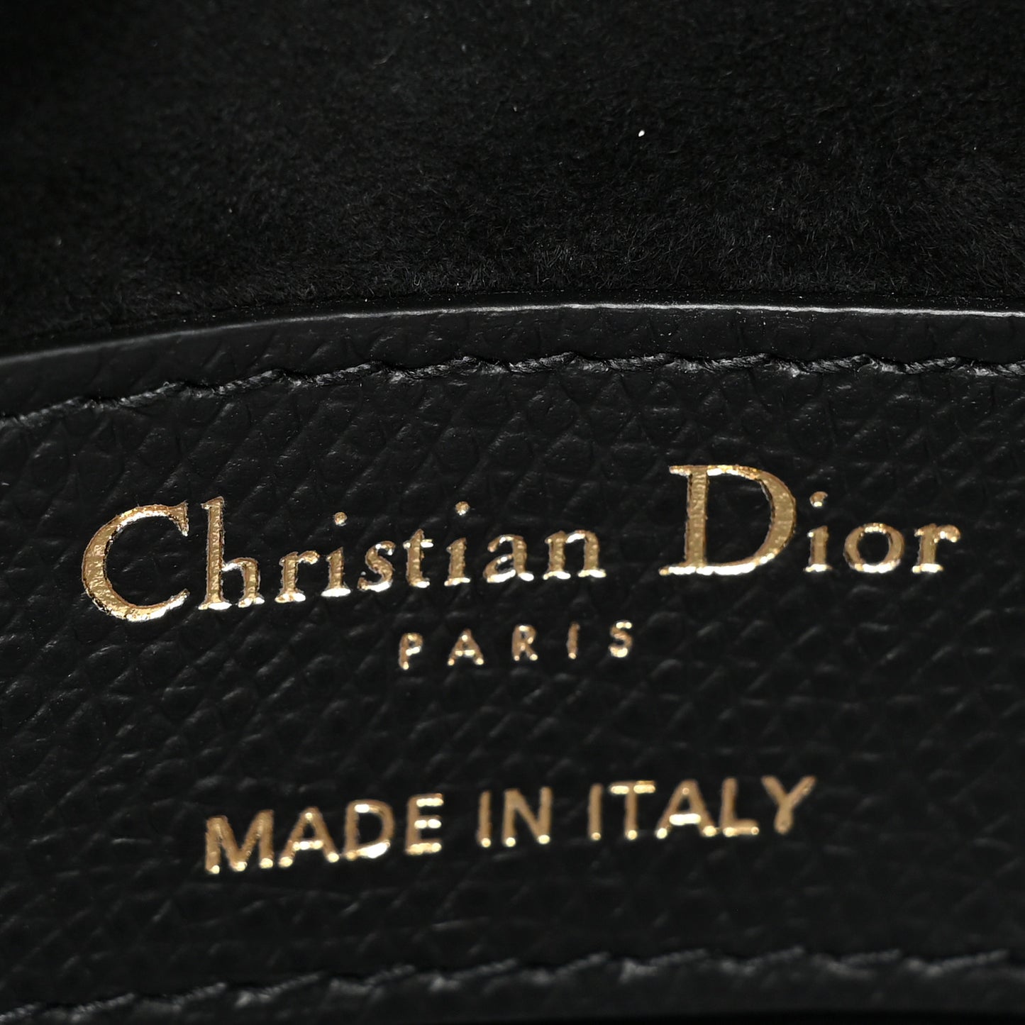 Calfskin Saddle Belt Bag Black