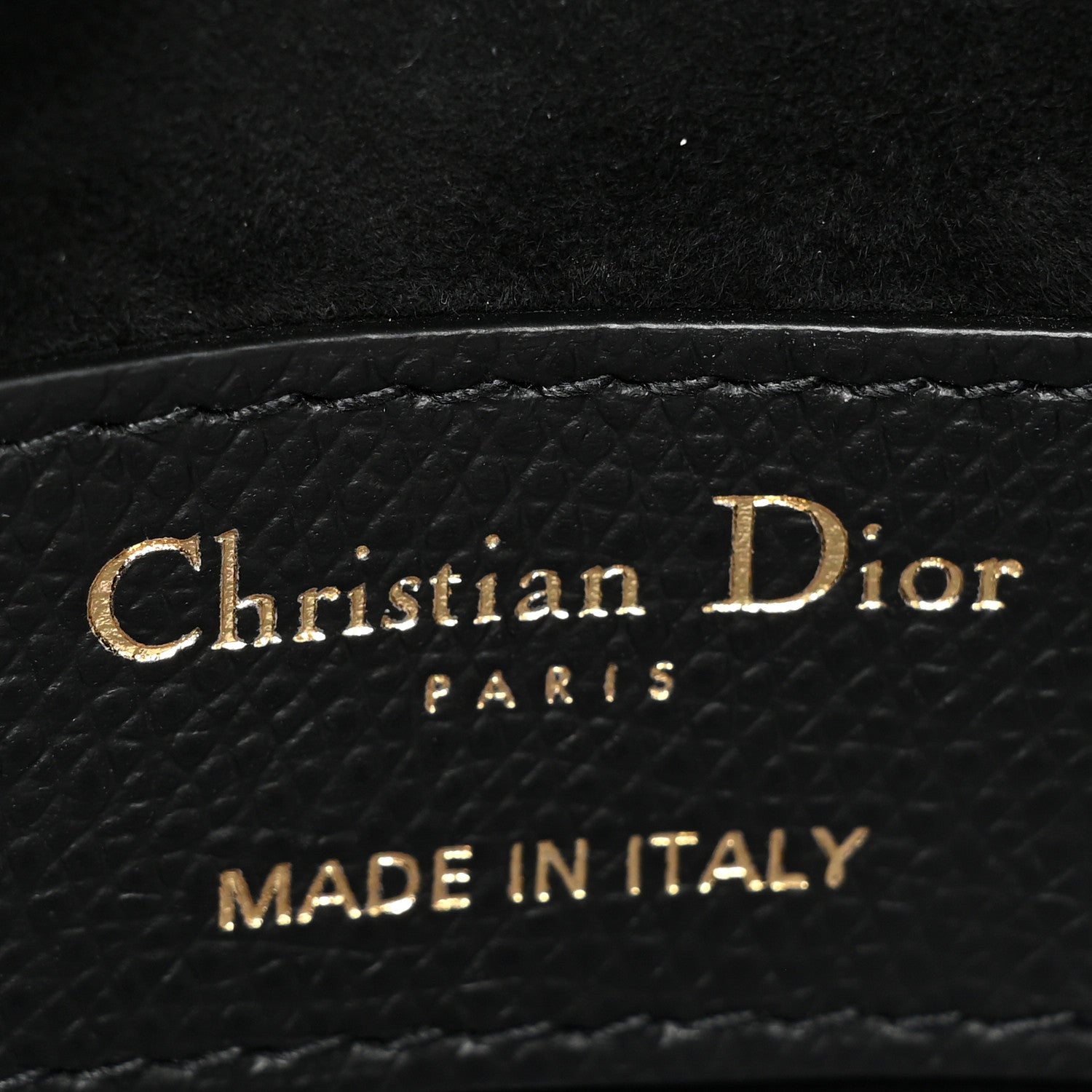 Christian Dior Calfskin Saddle Belt Bag Black 6 of 8