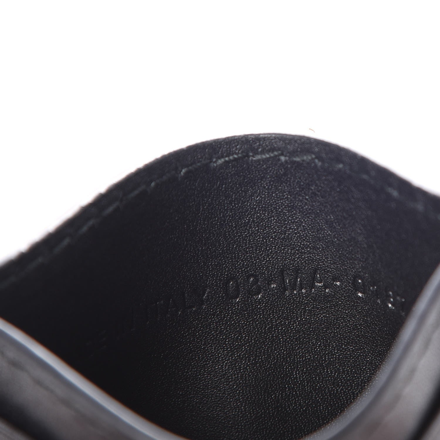 Christian Dior Calfskin D-Fence Card Holder Black 12 of 12