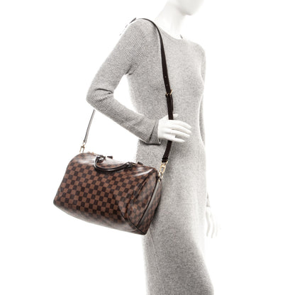 Louis Vuitton Damier Ebene Speedy Bandouliere 30 2 of 7