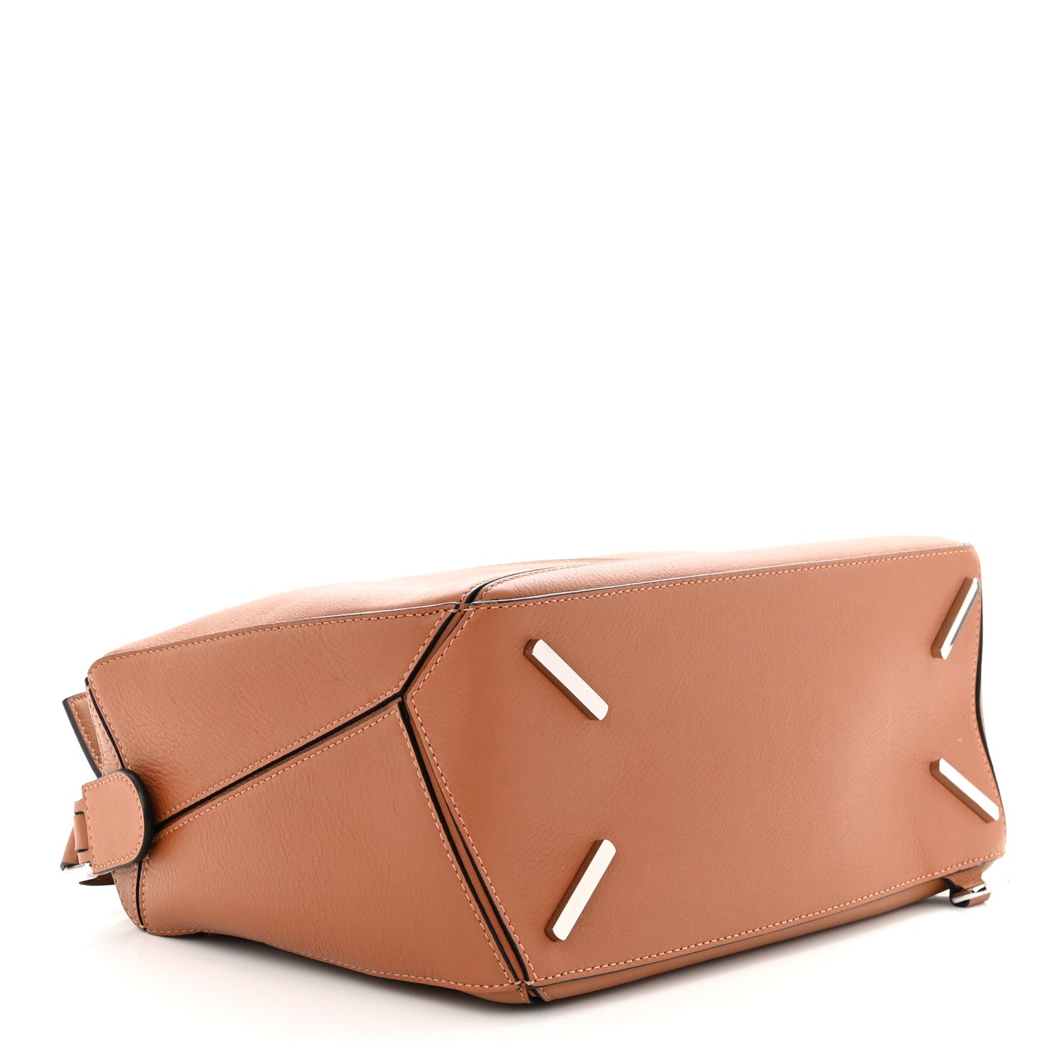 Loewe Calfskin Medium Puzzle Bag Tan 4 of 10