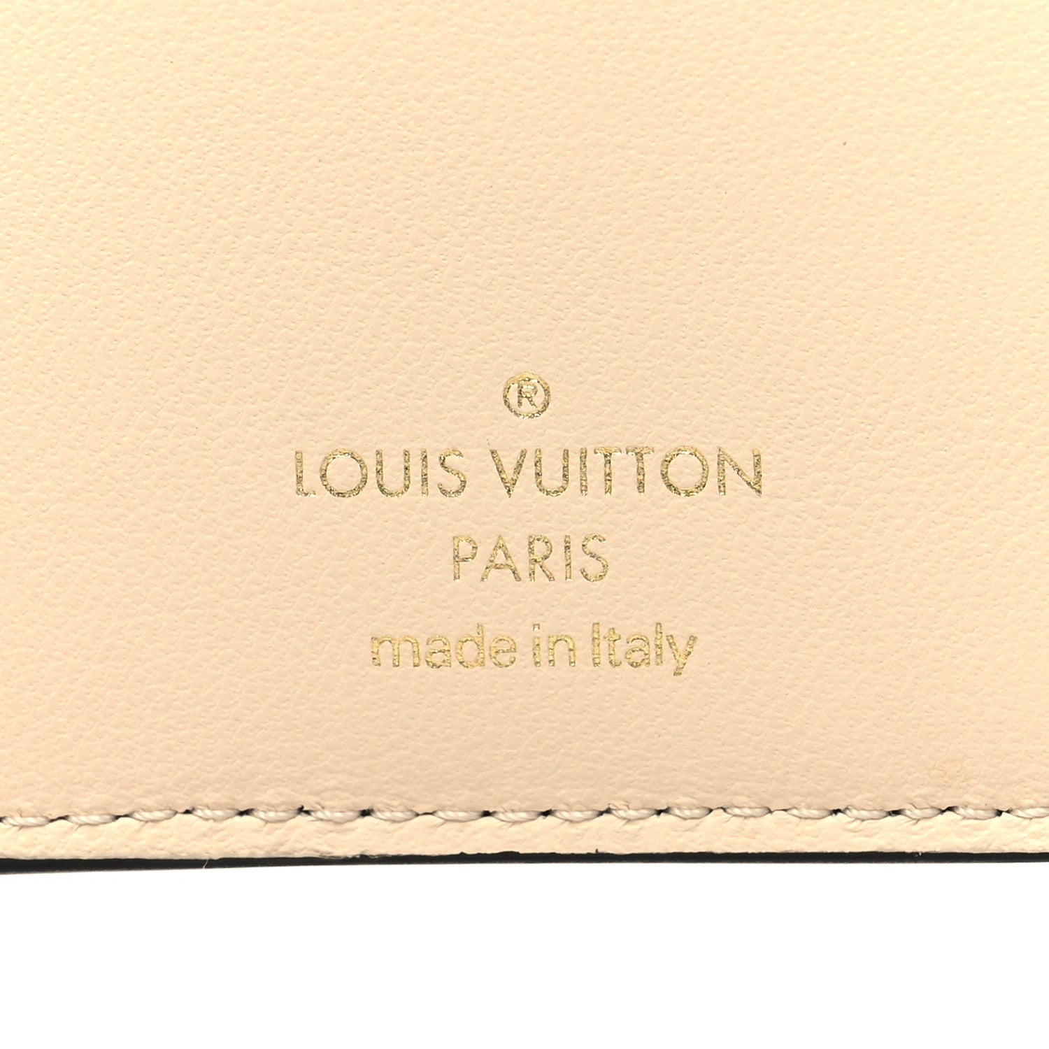 Louis Vuitton Grained Calfskin LV Pont 9 Compact Wallet Black 7 of 9