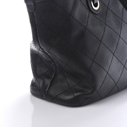 Chanel Grained Calfskin Shopping Fever Tote Black 11 of 11
