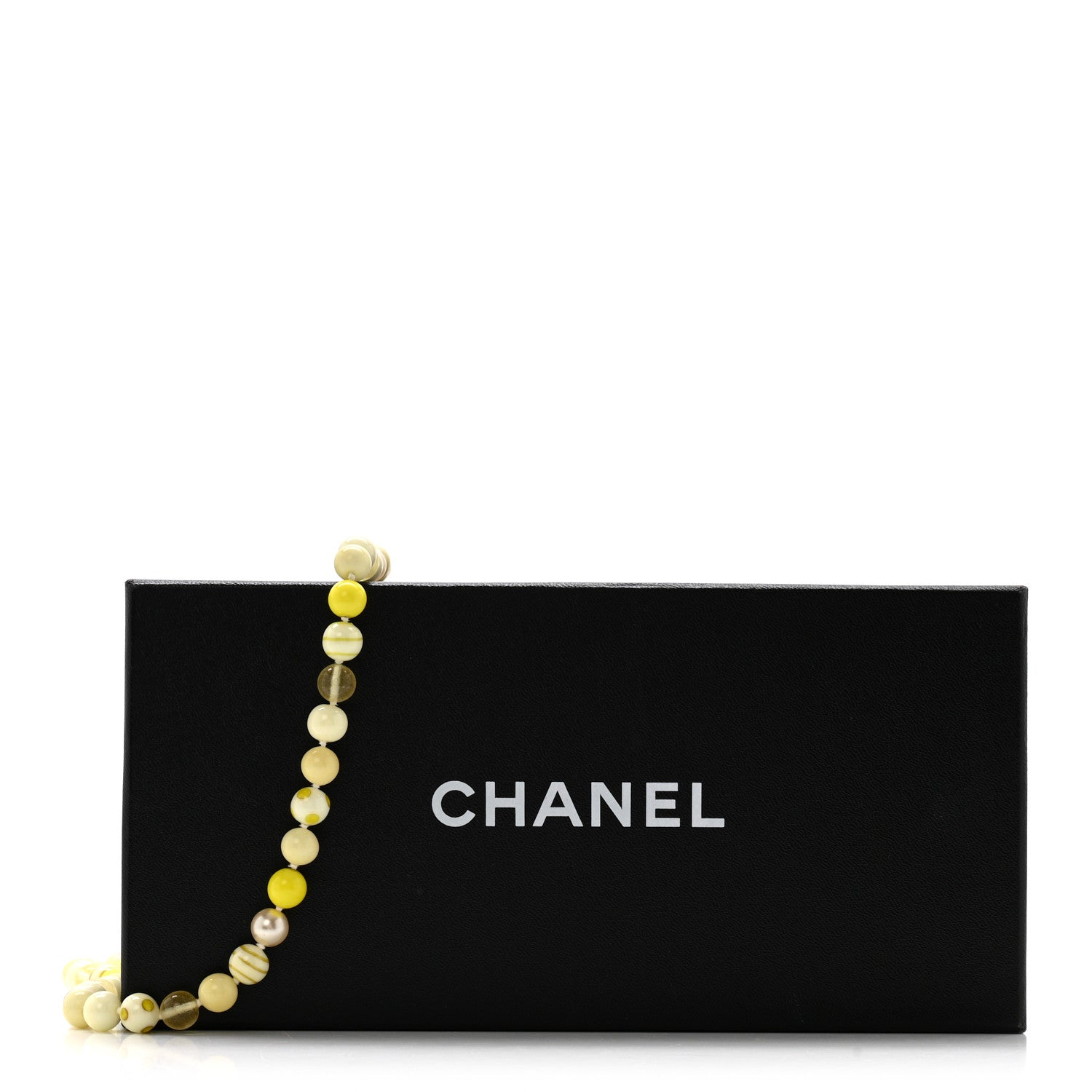 Chanel Bijoux CC Chain Belt 85 34 Yellow 5 of 5